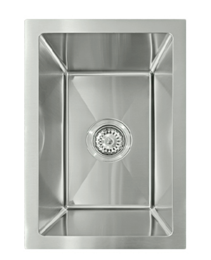 3044-BR Stainless Steel Single Bowl Sink