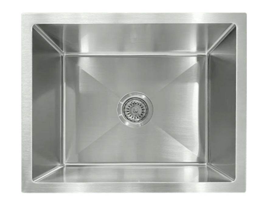 5444-BR Stainless Steel Single Bowl Sink