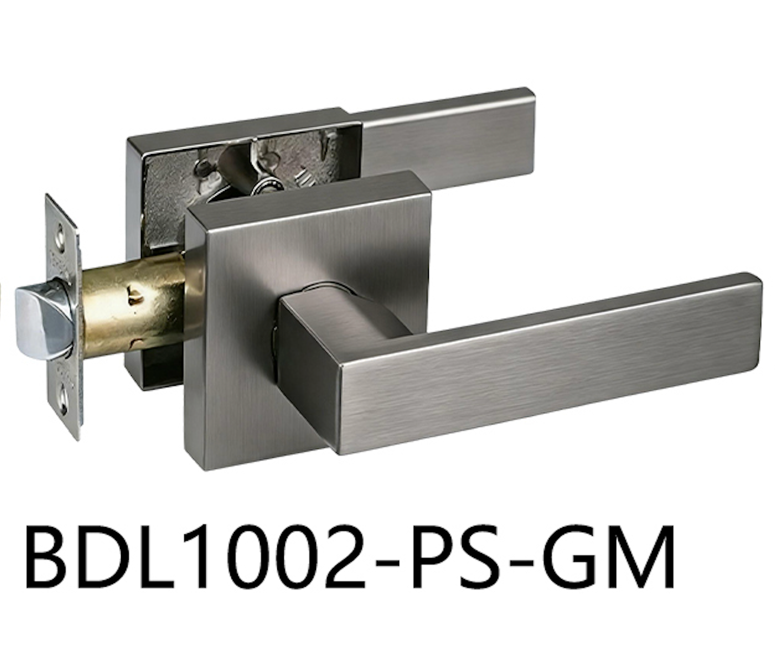 Square Passage Door Handle (BDL1002-PS)
