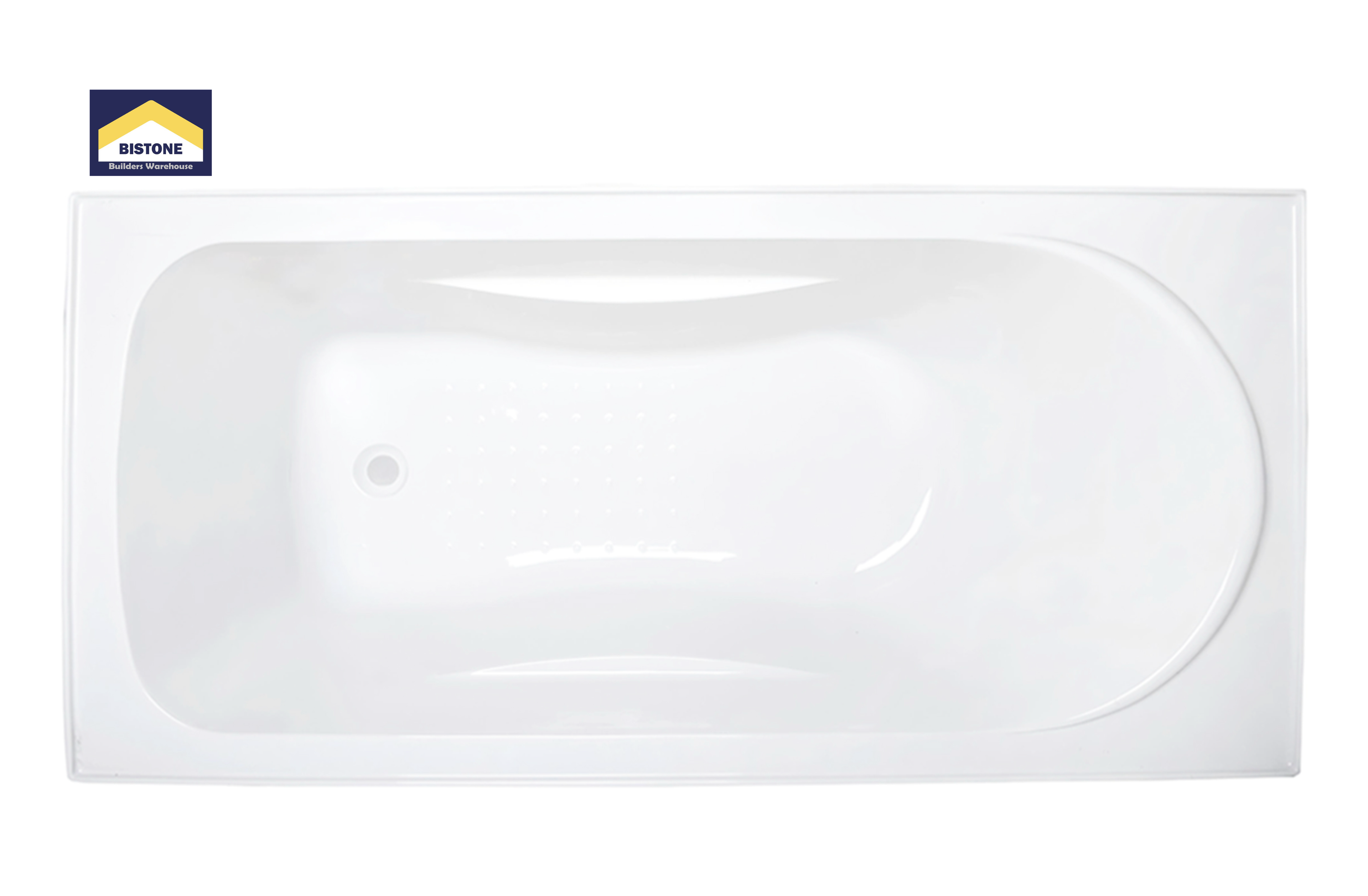 BISTONE B-7505 Acrylic Drop-In Bathtub — Compact Comfort with Ergonomic Design
