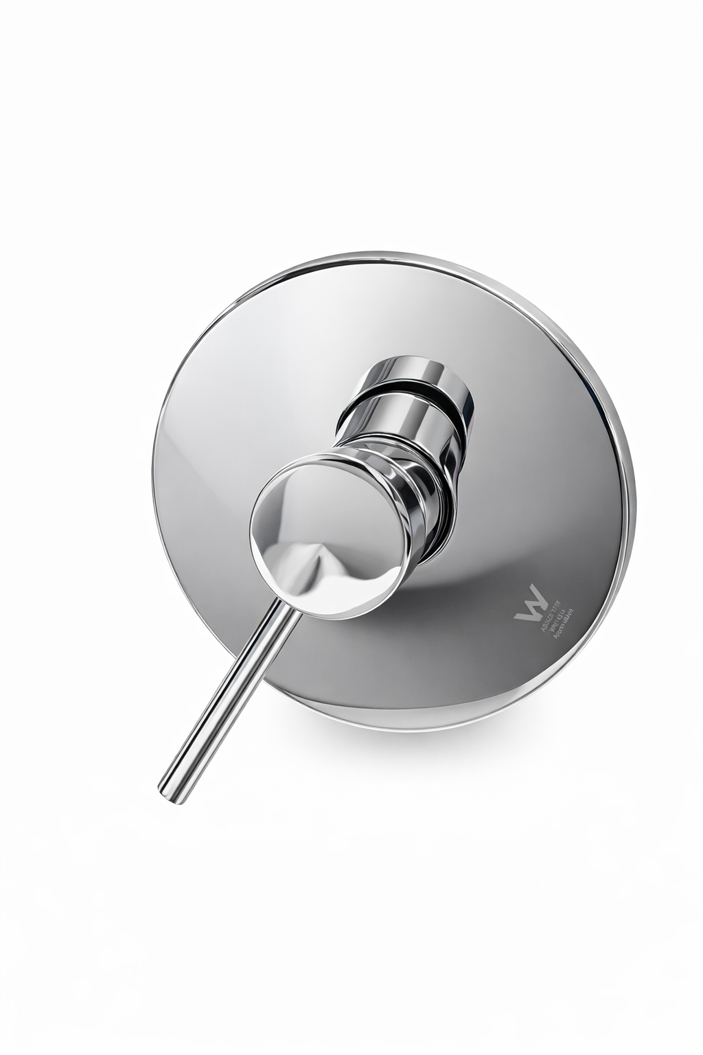 V06 Round Wall Mounted Shower Mixer Chrome