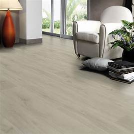 7mm HYBRID FLOORING - LIGHT GREY - Amazing Tiles 7mm Hybrid Flooring