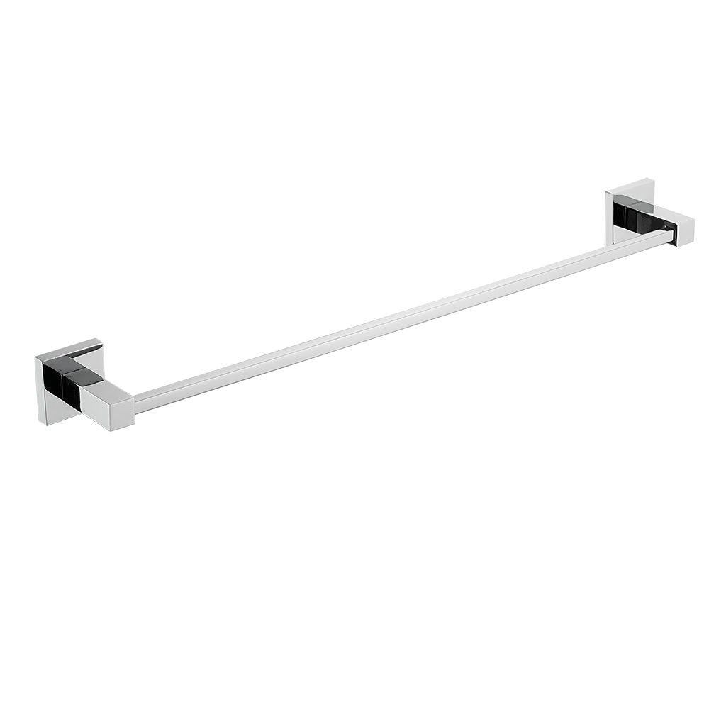 BISTONE F6007-60 Single Towel Bar — Modern Square Wall-Mounted 600mm Rail