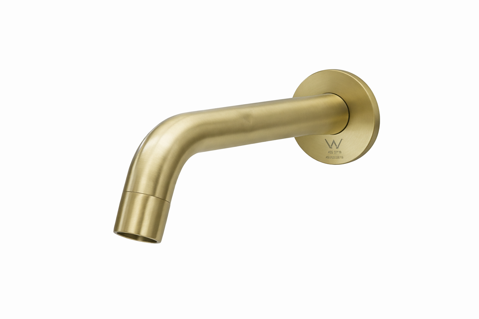 SP04 Wall Mounted Bath Spout Gold