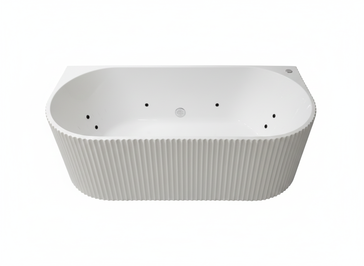 7332 (SPA) Back-to-Wall Bathtub