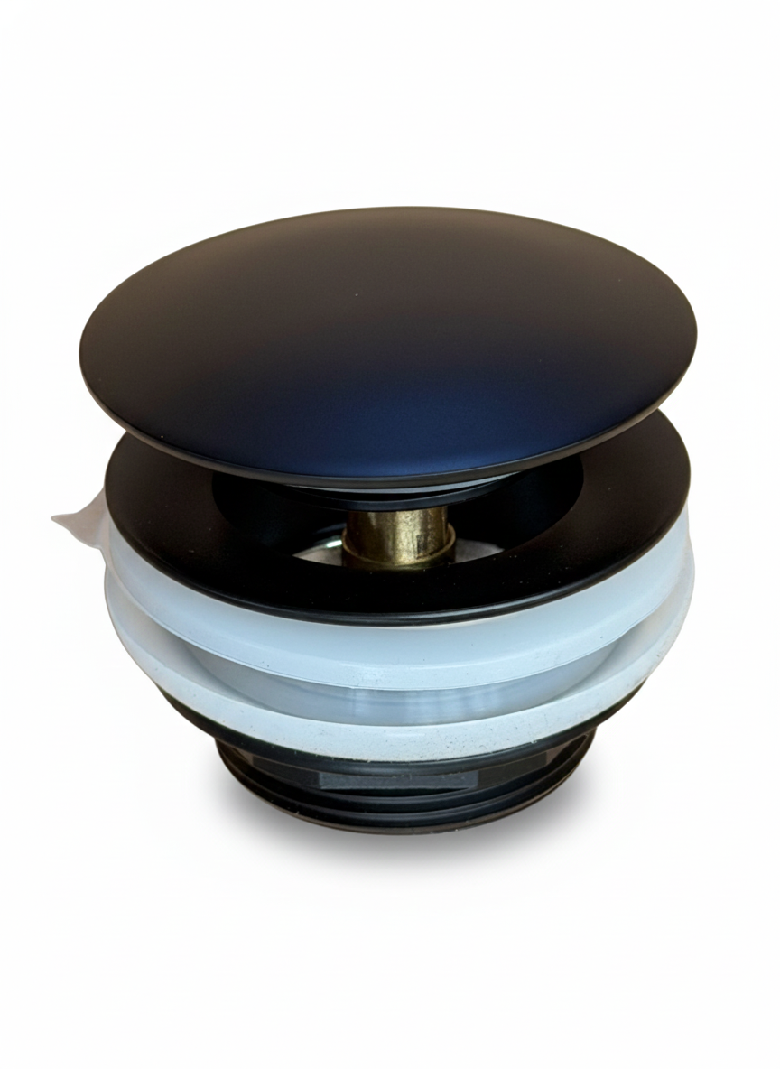 Bathtub Pop-Up Waste Black