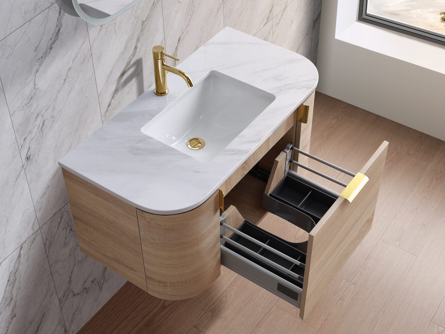 Plateau Vanity (Wall Hung) -CWH66