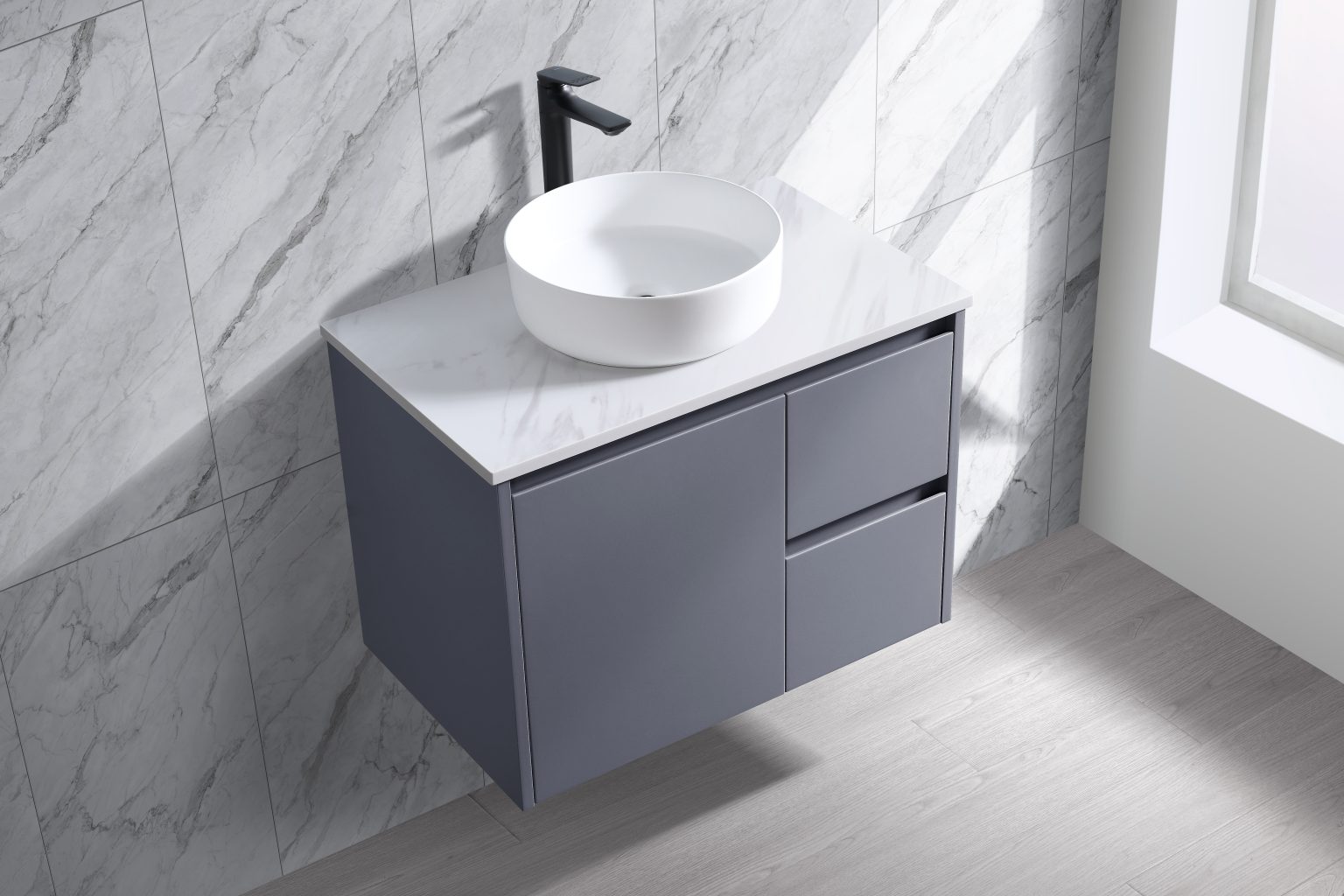 Willow Vanities (Wall Hung) Doors And Drawers - WH8027