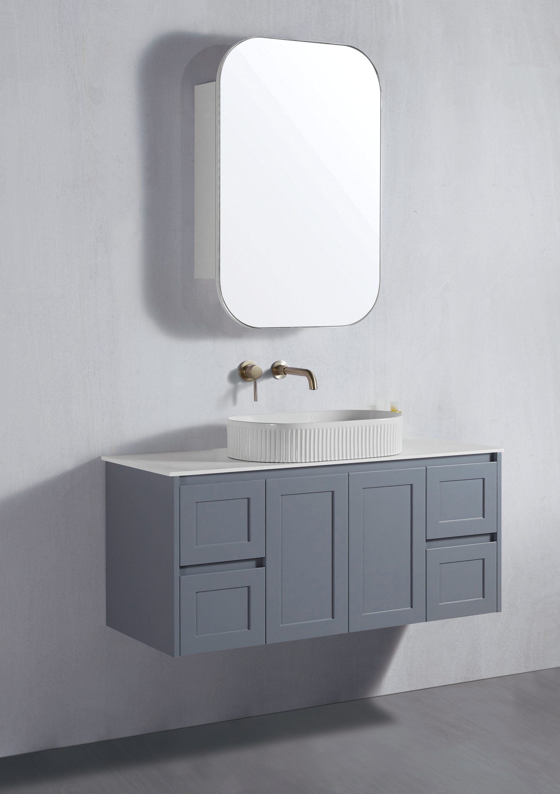 Luna Vanities (Wall Hung) Doors And Drawers -WH76