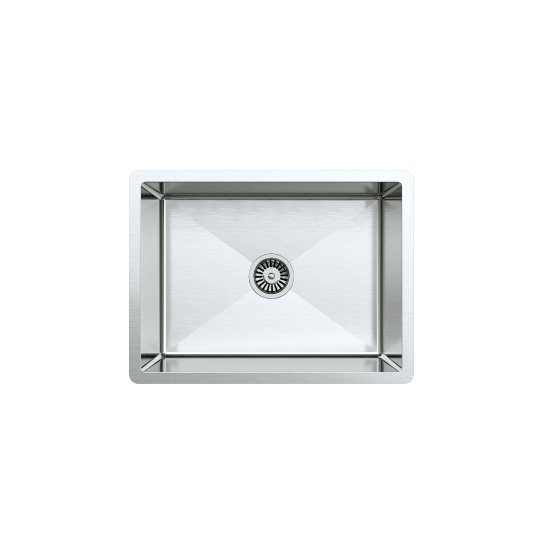 580X440mm Handmade Laundry Kitchen Sink Top/Under Mount Stainless Steel