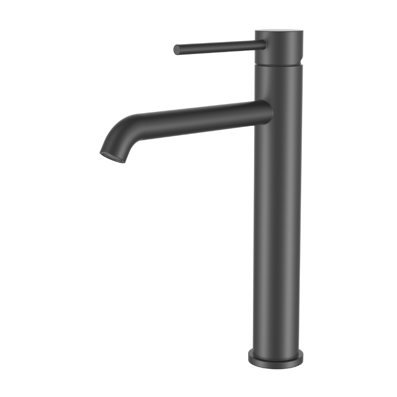 BISTONE 81H78T Tall Basin Mixer Tap — Available in Chrome, Brushed Gold, Brushed Nickel, Gunmetal Grey, Matte Black