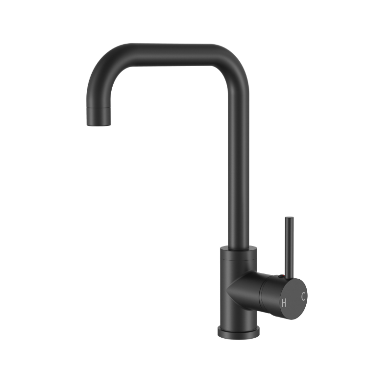 BISTONE 82H33 Kitchen Mixer Tap — Available in Chrome, Brushed Nickel, Gunmetal Grey, Matte Black & Brushed Gold