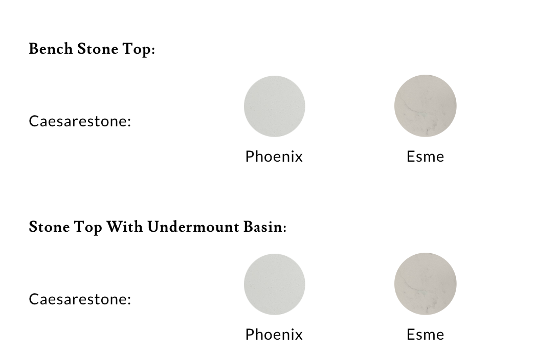 Plateau Vanity (Wall Hung) -CWH66