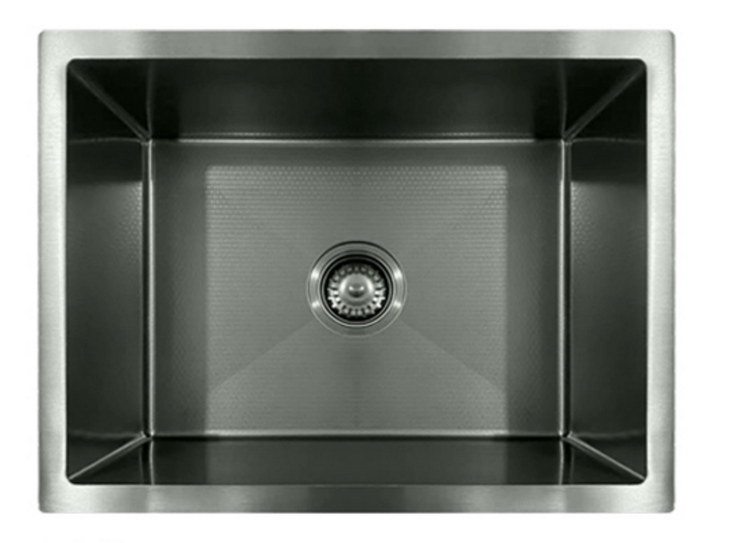 5844-BL Honeycomb Black Stainless Steel Kitchen Sink, 580x440x220mm, Enhanced Scratch Resistant Surface