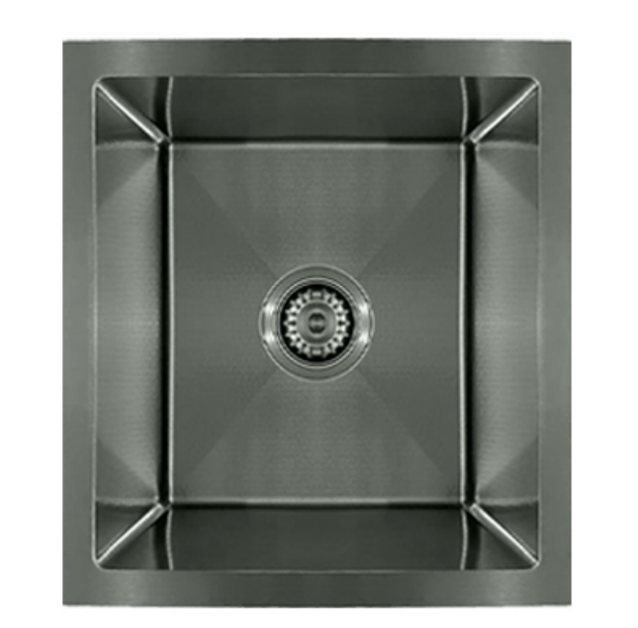 3944-BL Honeycomb Black Stainless Steel Kitchen Sink, 390x440x220mm, Enhanced Scratch Resistant Surface