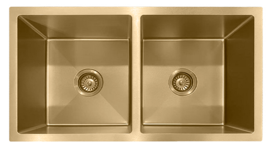 8044-GL Stainless Steel Double Bowl Sink