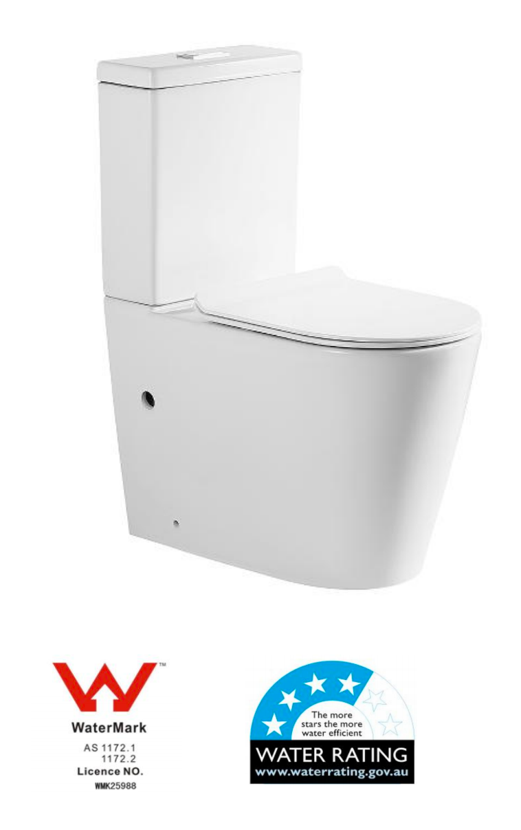 Torina Regular Rimless Toilet Suite