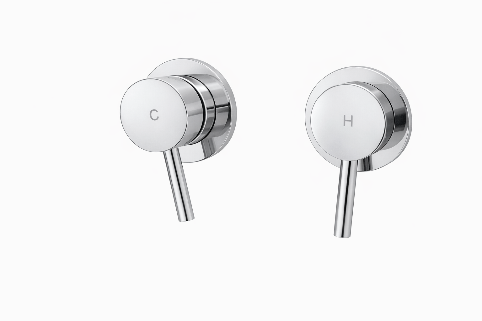 V09 Dual Handle Wall Mixer