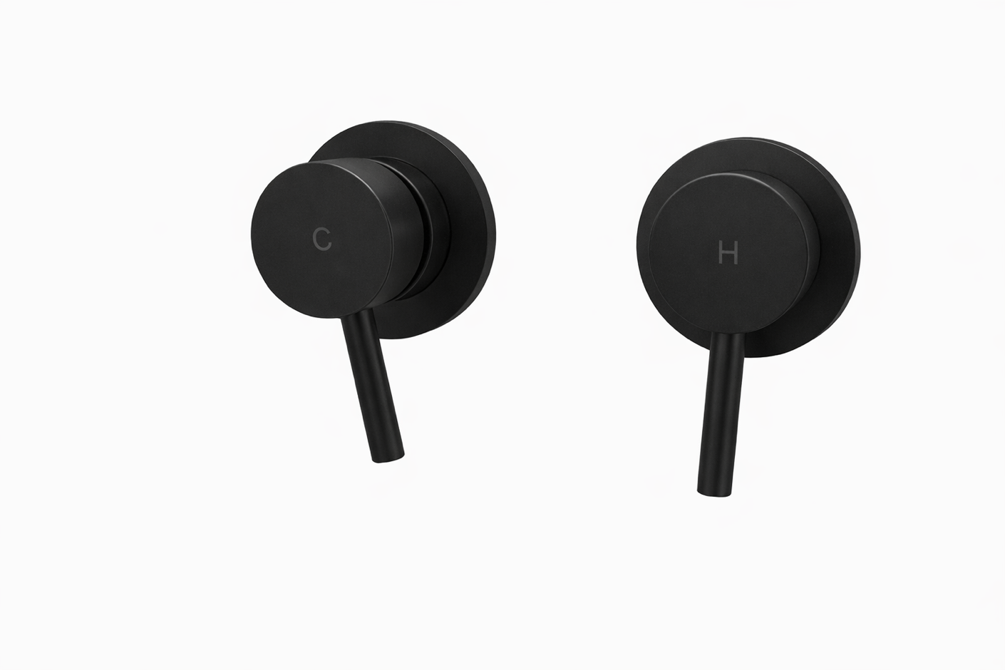 V09 Dual Handle Wall Mixer