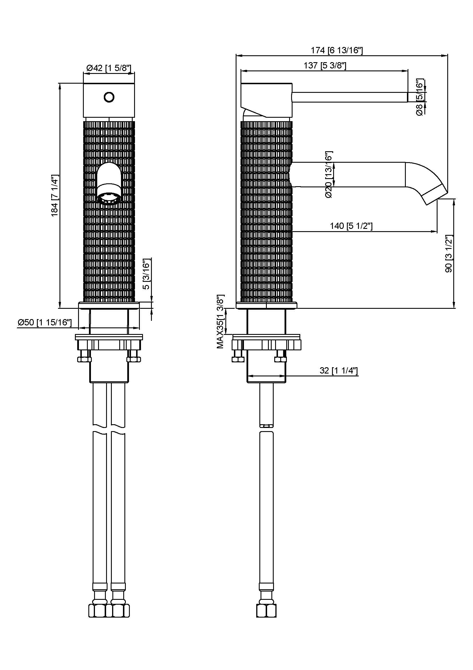 81H80 Basin Mixer（Black）