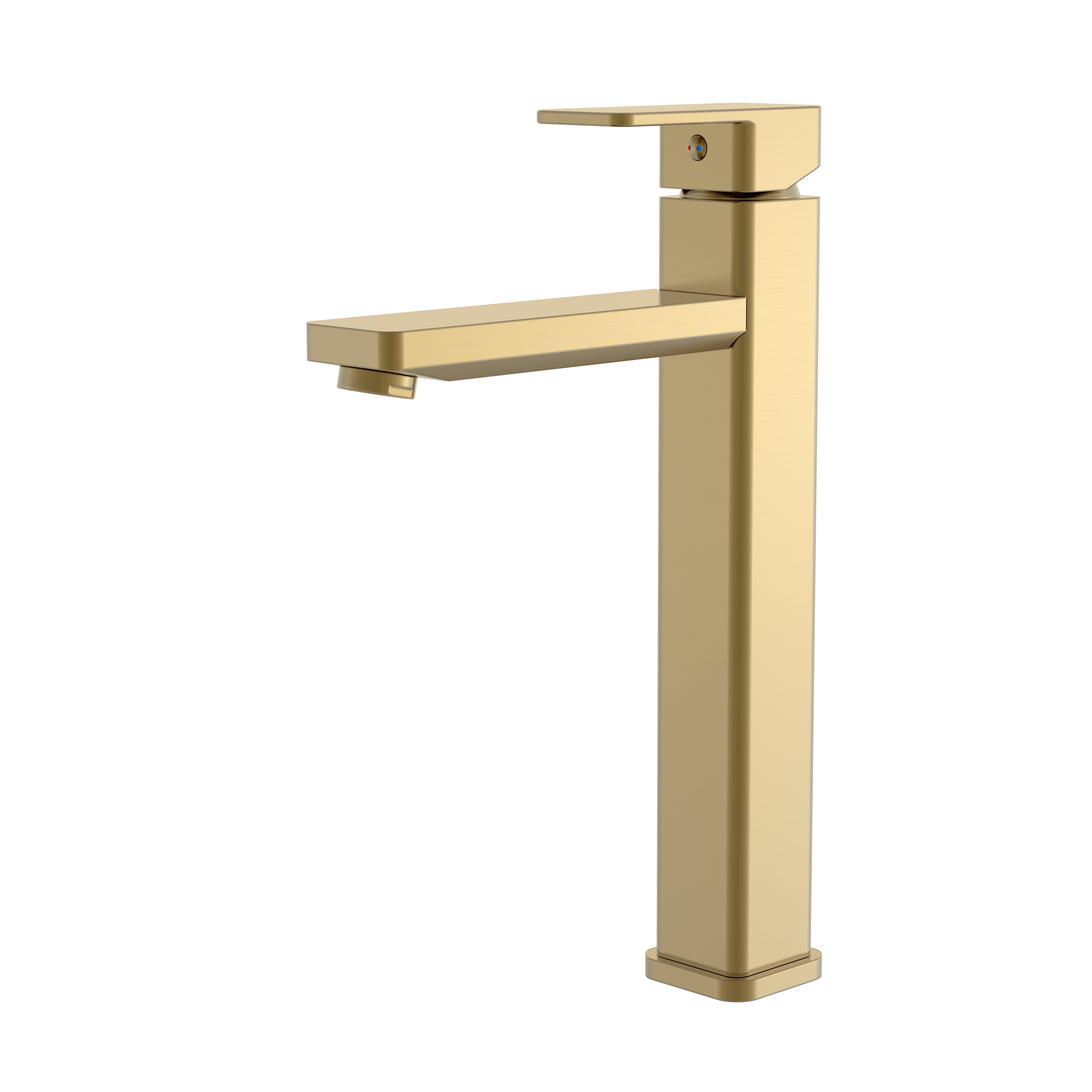 BISTONE 81H53T Tall Basin Mixer Tap — Available in Brushed Gold, Chrome, Brushed Nickel, Gunmetal Grey & Matte Black