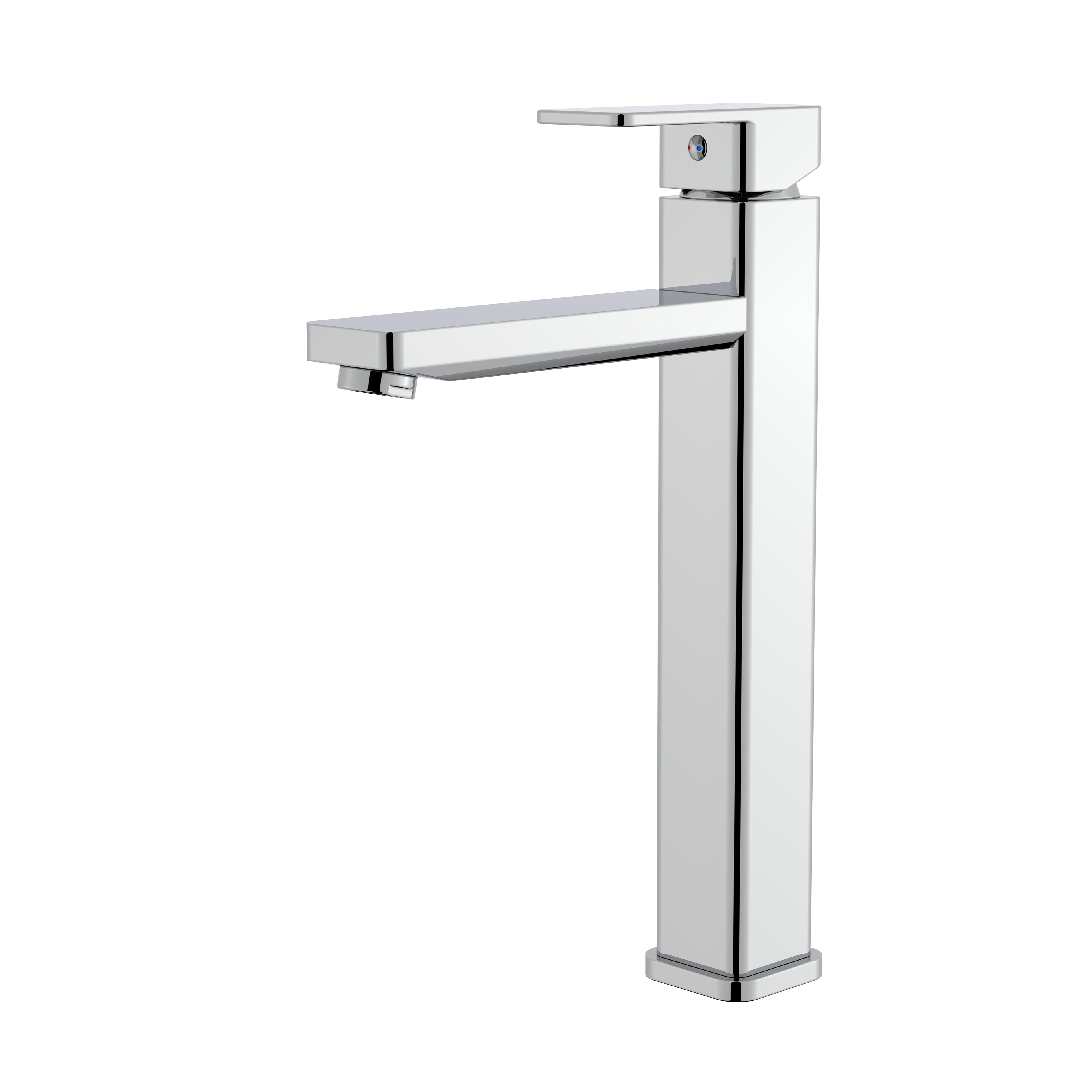 BISTONE 81H53T Tall Basin Mixer Tap — Available in Brushed Gold, Chrome, Brushed Nickel, Gunmetal Grey & Matte Black