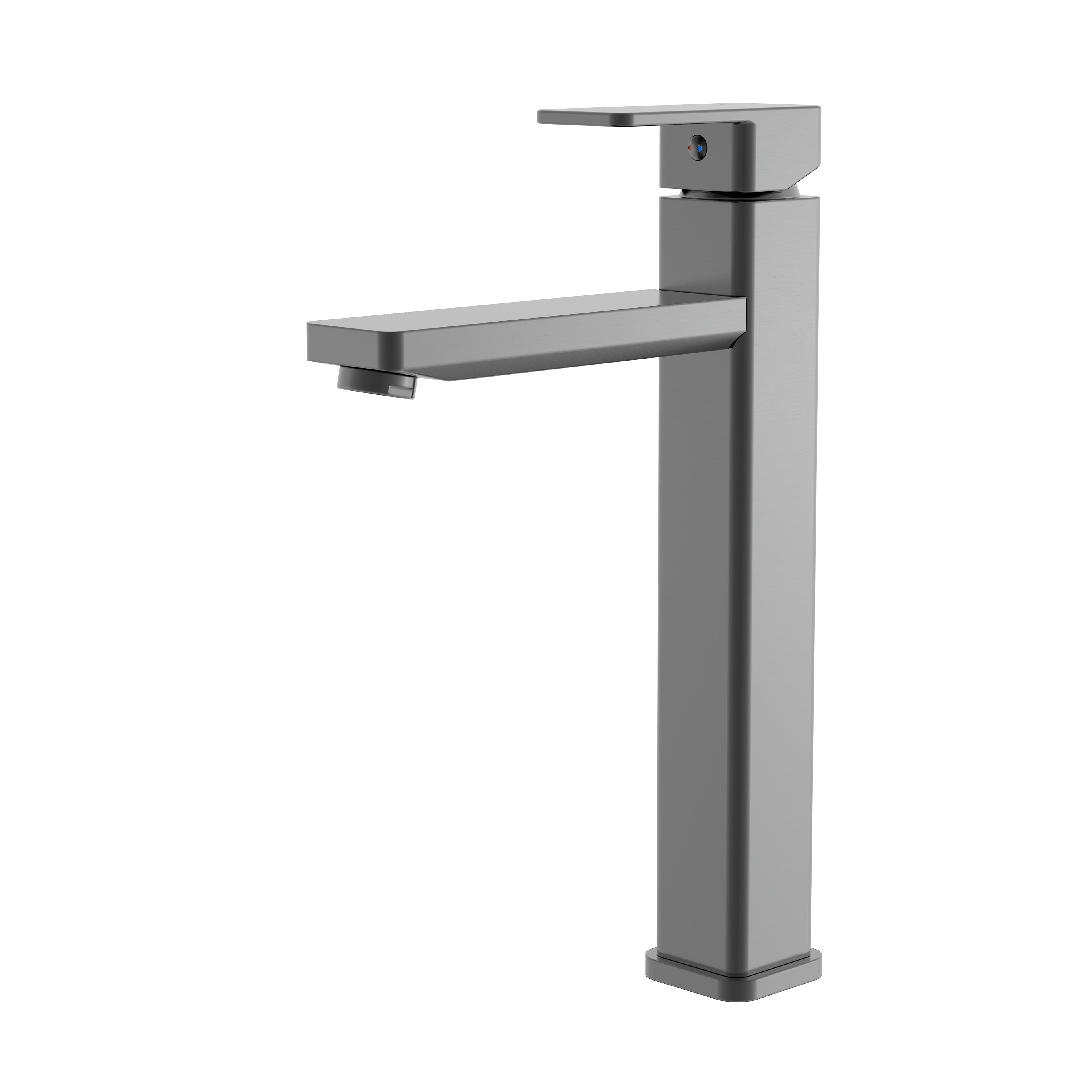 BISTONE 81H53T Tall Basin Mixer Tap — Available in Brushed Gold, Chrome, Brushed Nickel, Gunmetal Grey & Matte Black
