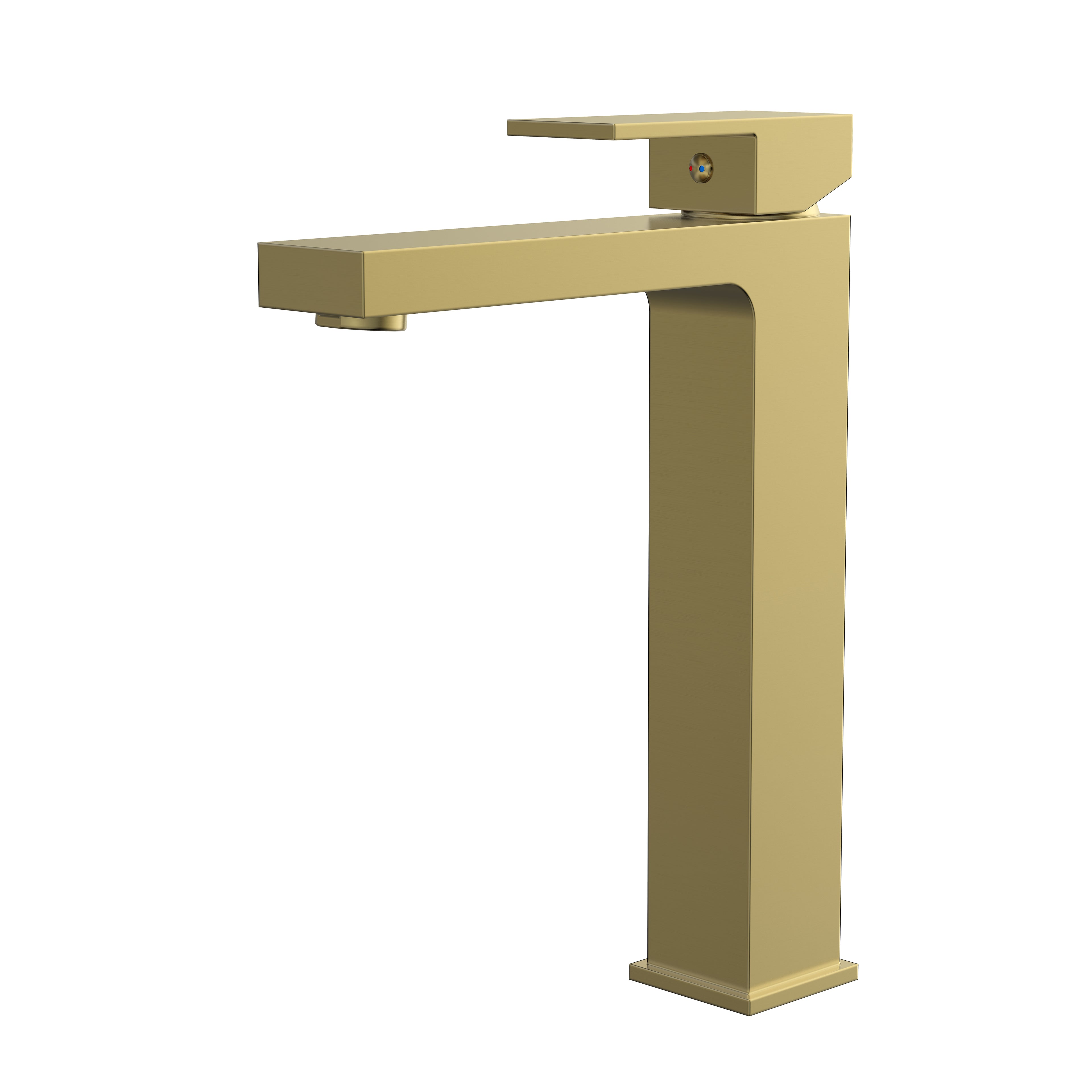 BISTONE 81H55T Tall Basin Mixer Tap — Available in Brushed Nickel, Chrome, Brushed Gunmetal, Matte Black & Soft Brushed Gold