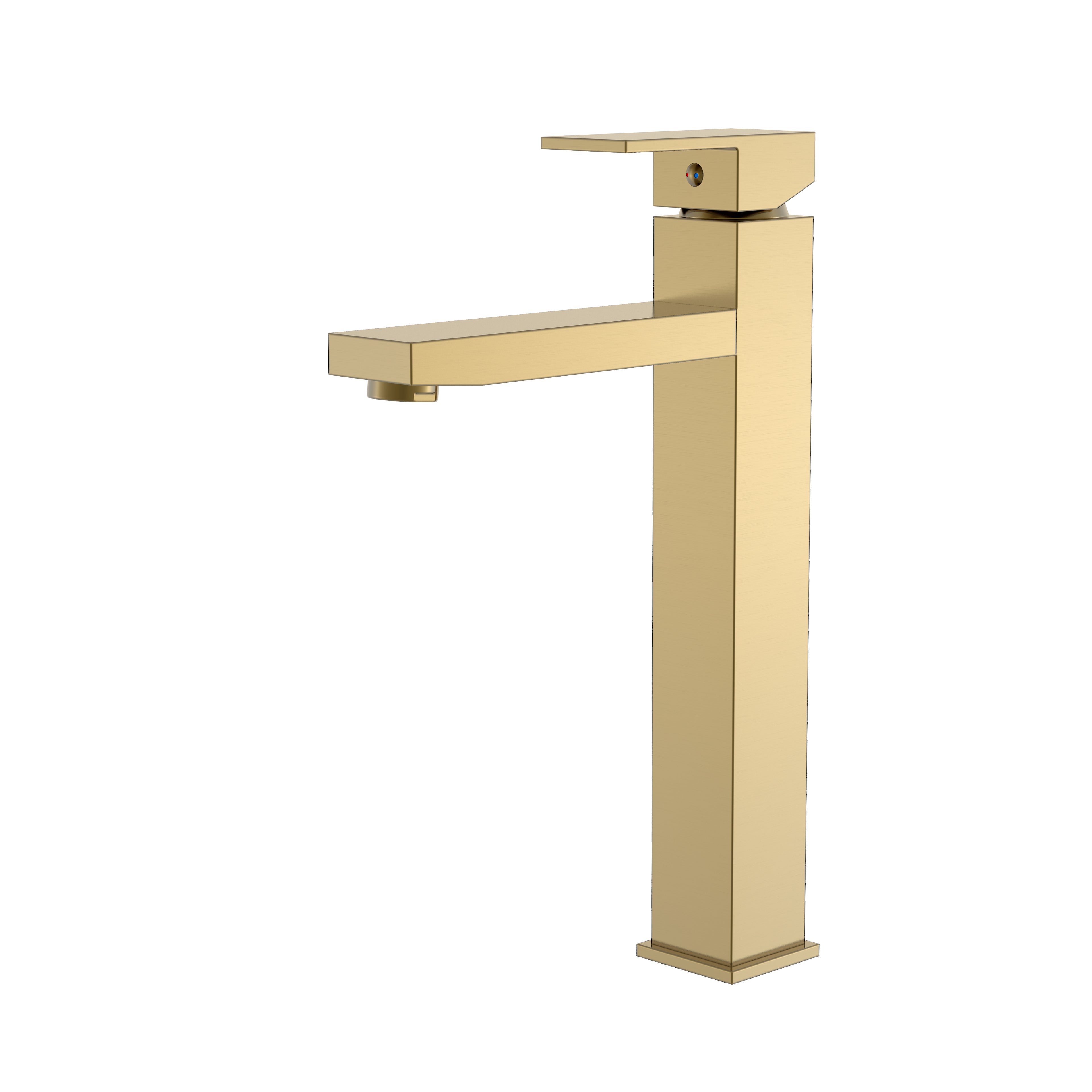 BISTONE 81H57T Tall Basin Mixer Tap — Available in Brushed Gold, Chrome, Brushed Nickel, Gunmetal Grey & Matte Black