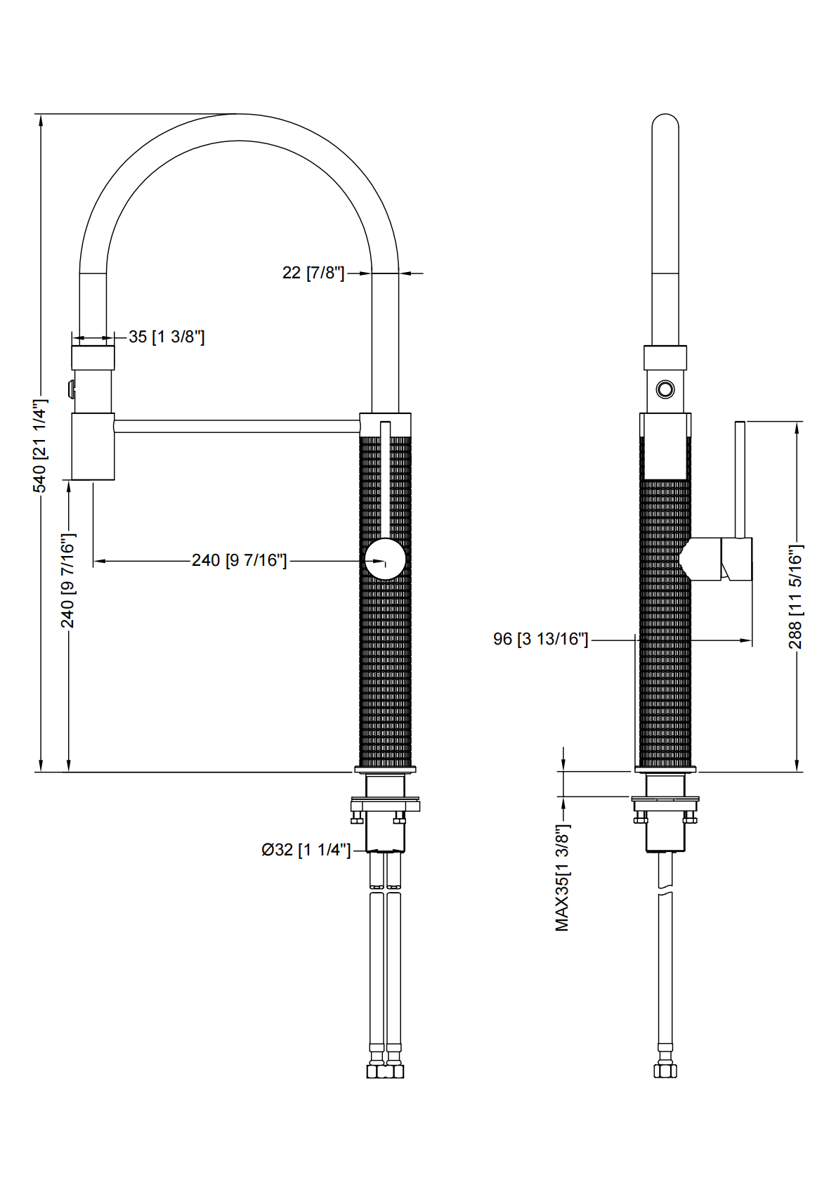 82H66 Kitchen Mixer Tap