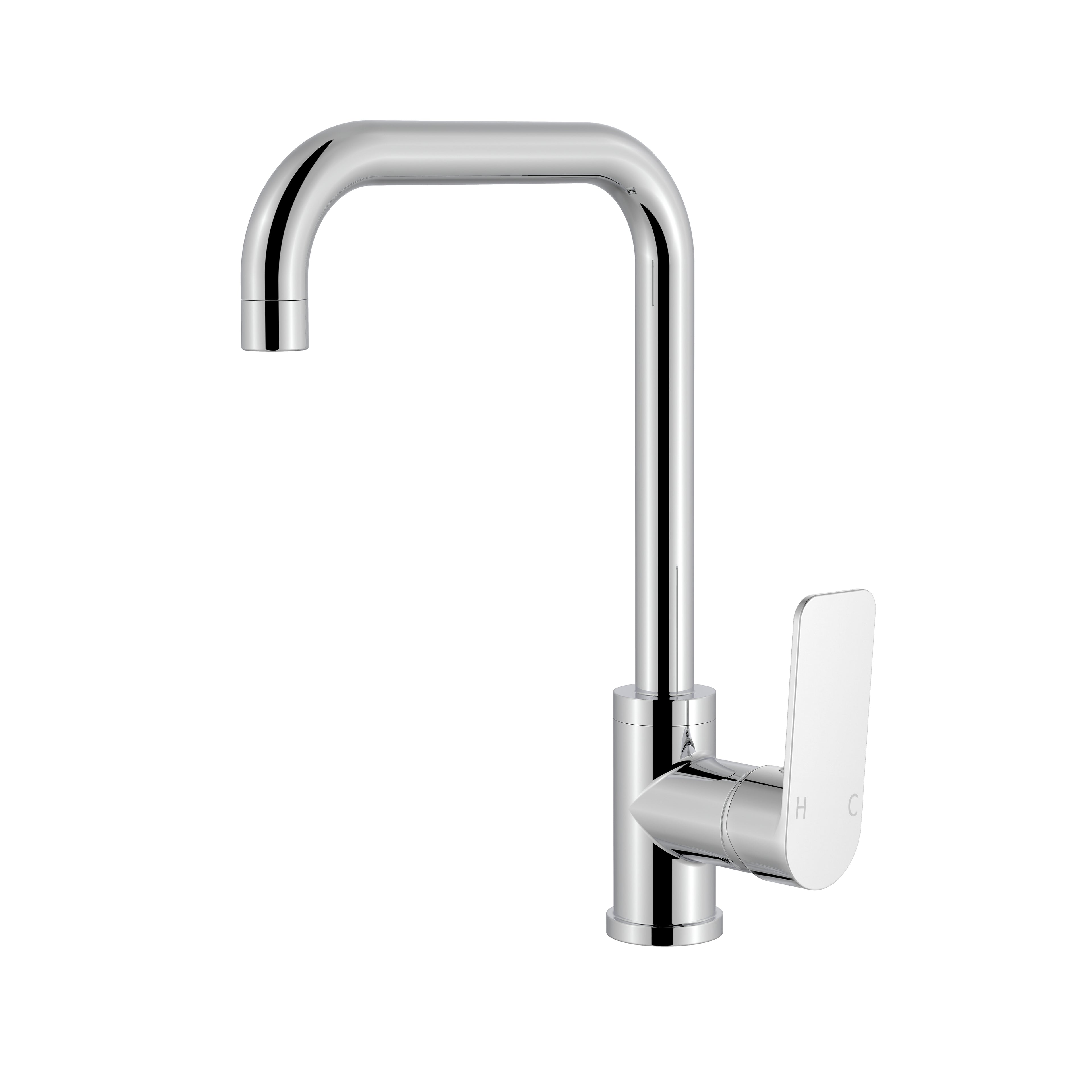 BISTONE 82H33-D Kitchen Mixer Tap — Available in Chrome, Brushed Nickel, Gunmetal Grey, Matte Black & Brushed Gold