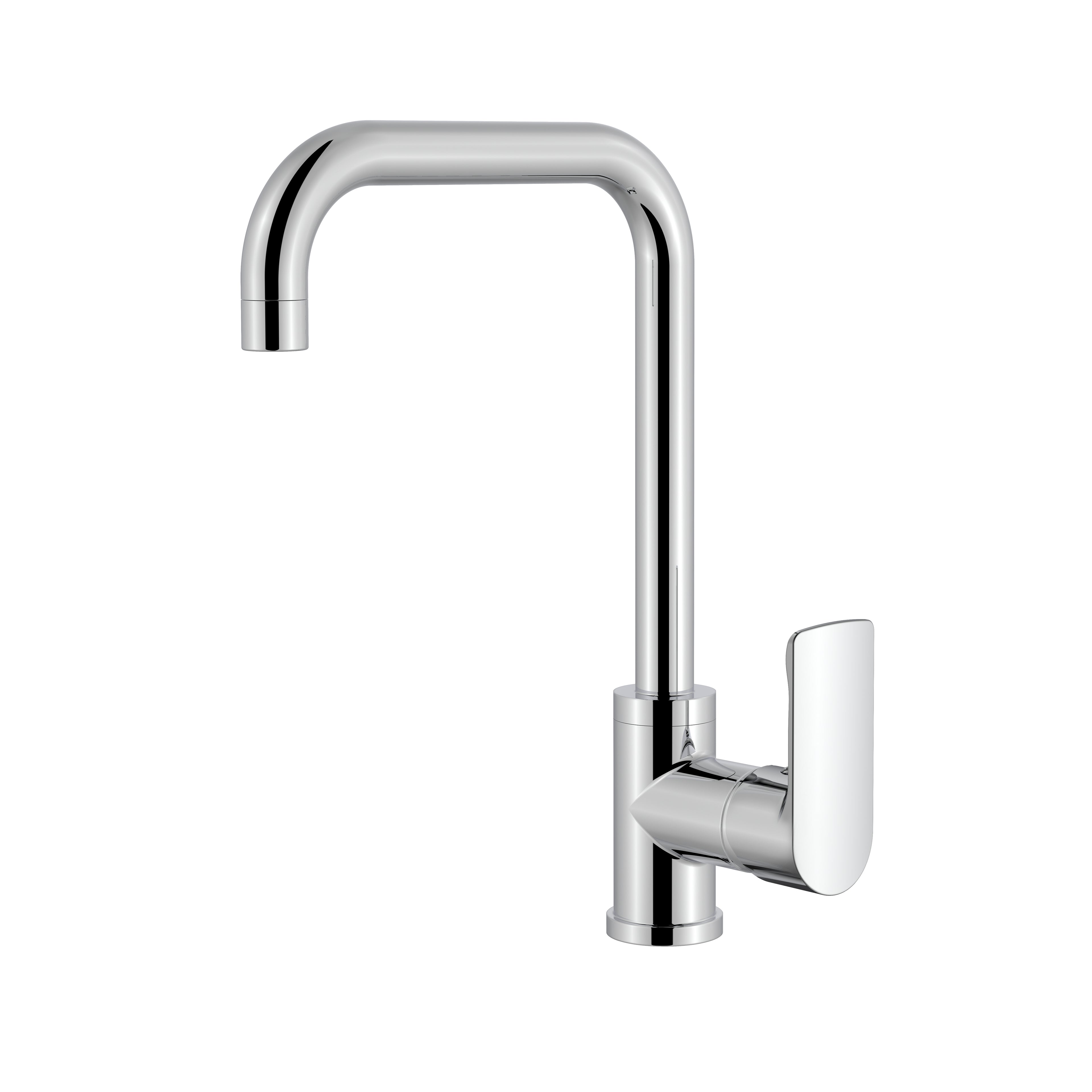 BISTONE 82H33-D Kitchen Mixer Tap — Available in Chrome, Brushed Nickel, Gunmetal Grey, Matte Black & Brushed Gold