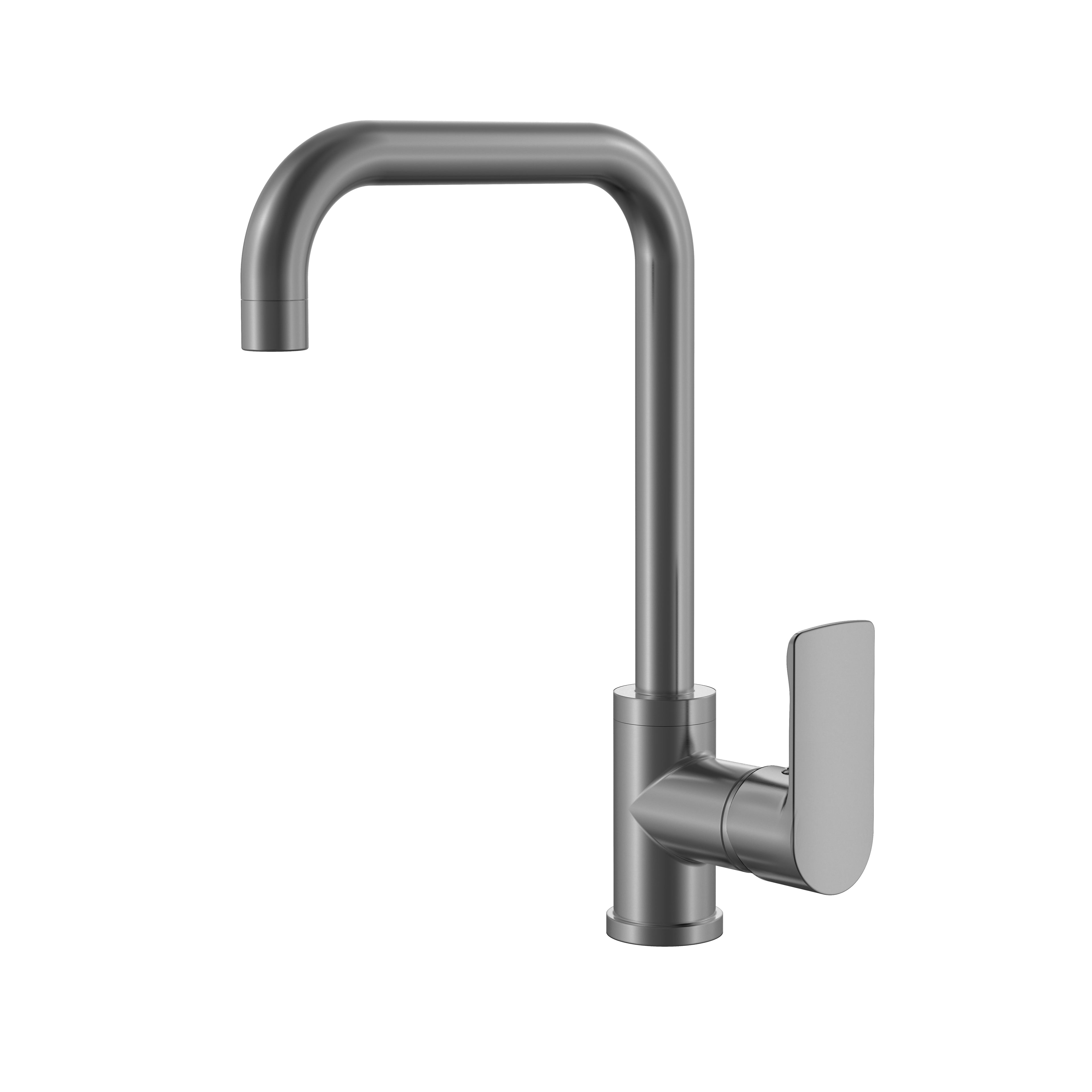 BISTONE 82H33-D Kitchen Mixer Tap — Available in Chrome, Brushed Nickel, Gunmetal Grey, Matte Black & Brushed Gold