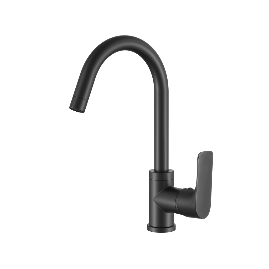 BISTONE 82H37-D Kitchen Mixer Tap  — Available in Brushed Nickel, Gunmetal Grey, Matte Black & Brushed Gold