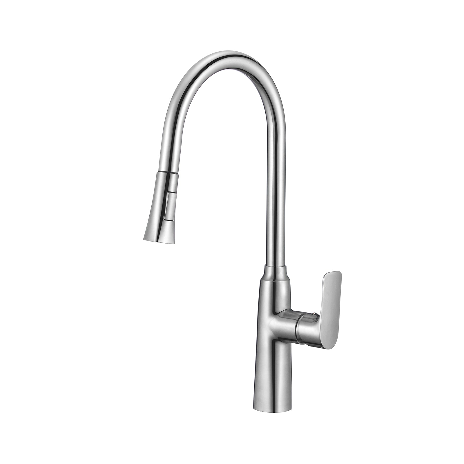 BISTONE 82H51 Pull-Out Kitchen Mixer Tap — Available in Chrome, Brushed Nickel, Gunmetal Grey, Matte Black & Brushed Gold