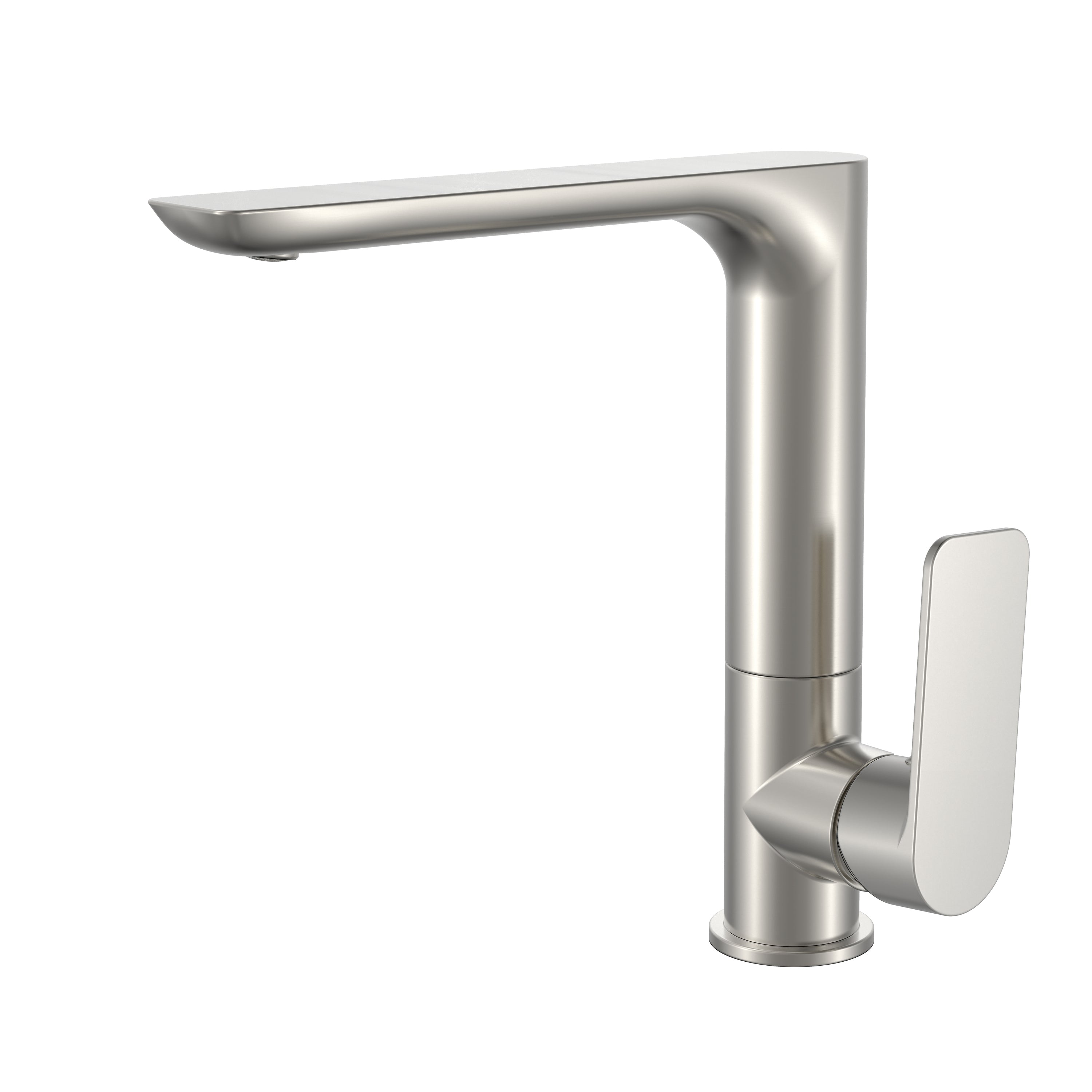 BISTONE 82H68 Modern Industrial Kitchen Mixer Tap — Available in Brushed Nickel, Chrome, Gunmetal Grey, Matte Black & Brushed Gold