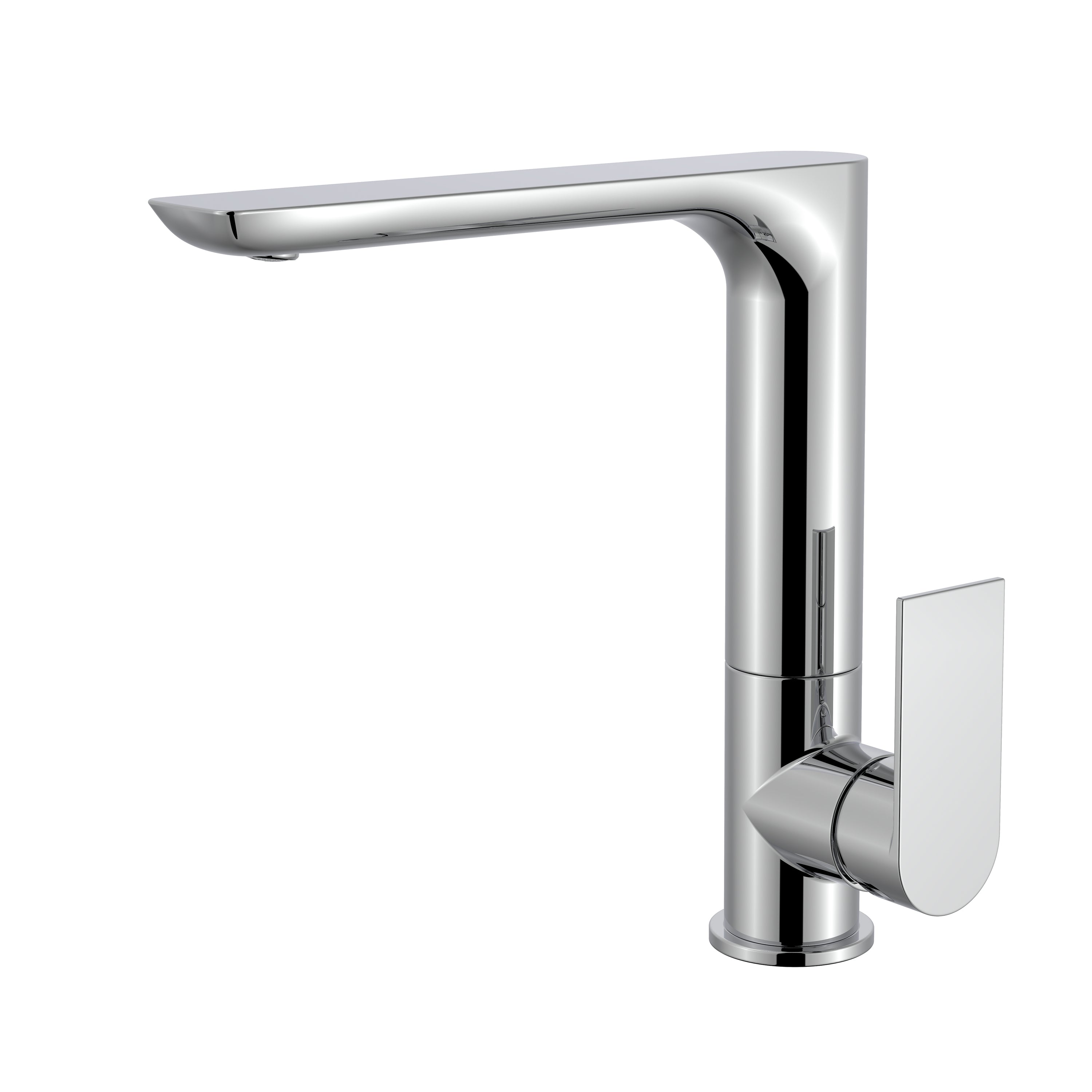BISTONE 82H68 Modern Industrial Kitchen Mixer Tap — Available in Brushed Nickel, Chrome, Gunmetal Grey, Matte Black & Brushed Gold