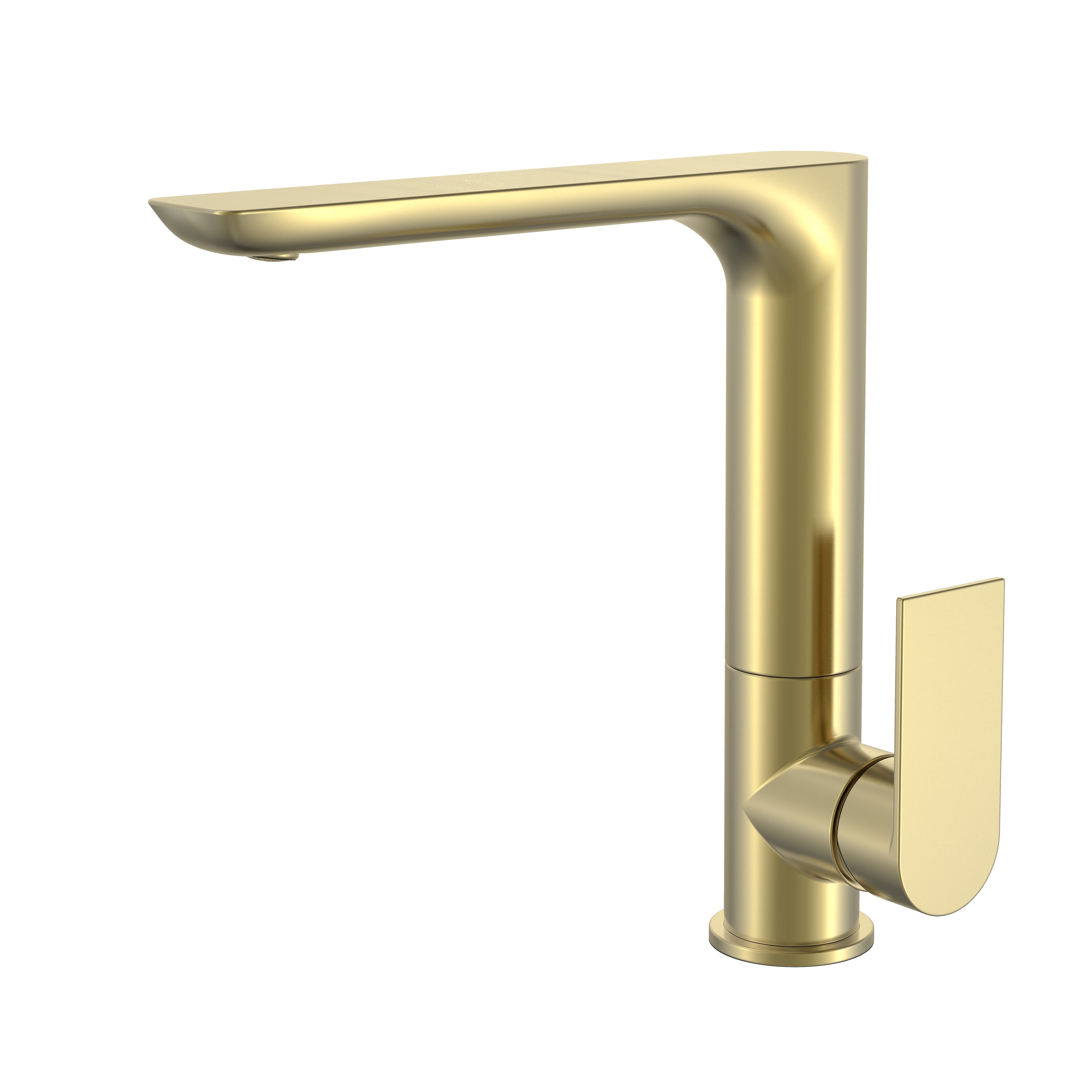 BISTONE 82H68 Modern Industrial Kitchen Mixer Tap — Available in Brushed Nickel, Chrome, Gunmetal Grey, Matte Black & Brushed Gold