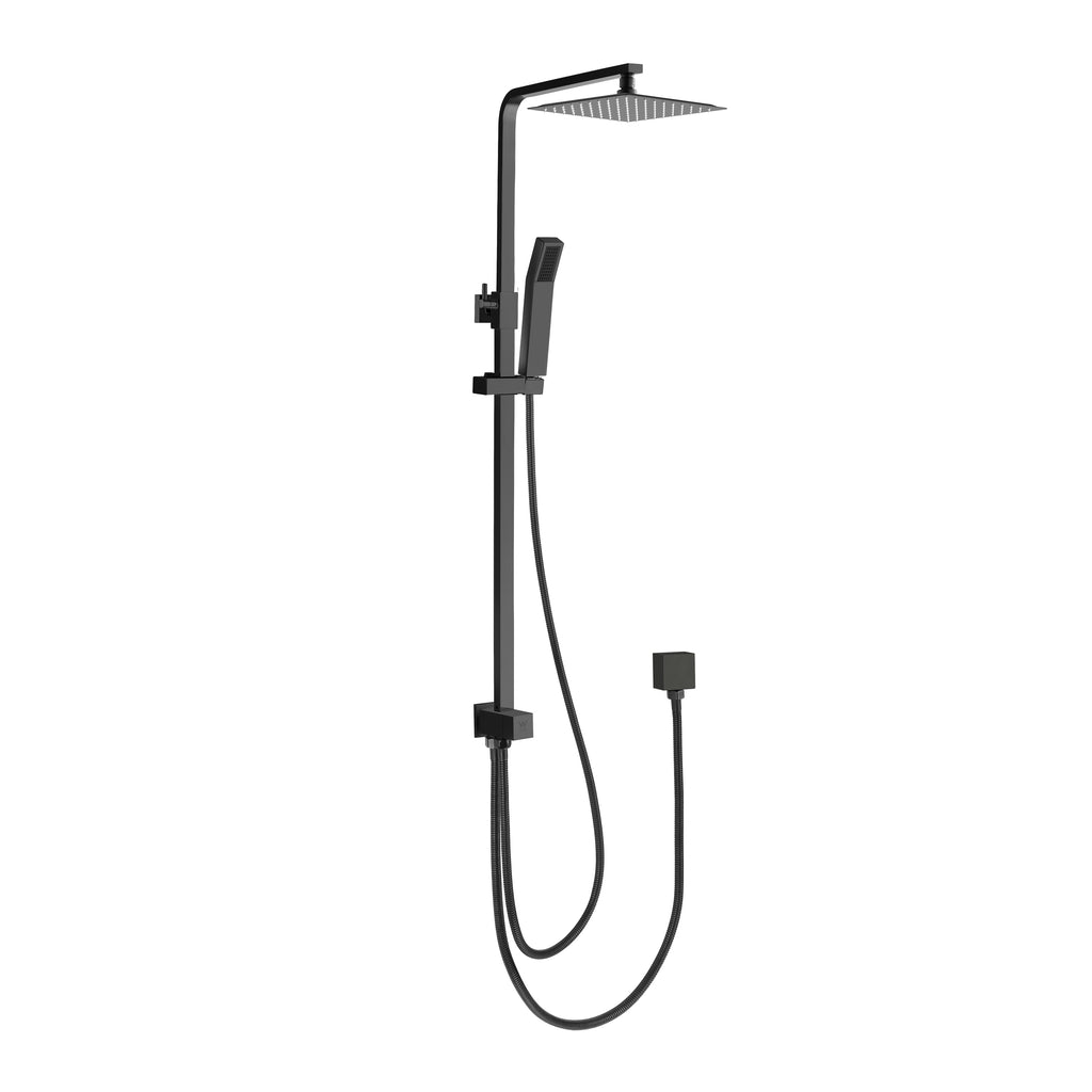 BISTONE 86H50 - Shower Sets —with 250mm/300mm, Square/Circular Head Options - Available in Brushed Nickel, Polished Chrome, Gunmetal Grey, Matte Black & Brushed Gold