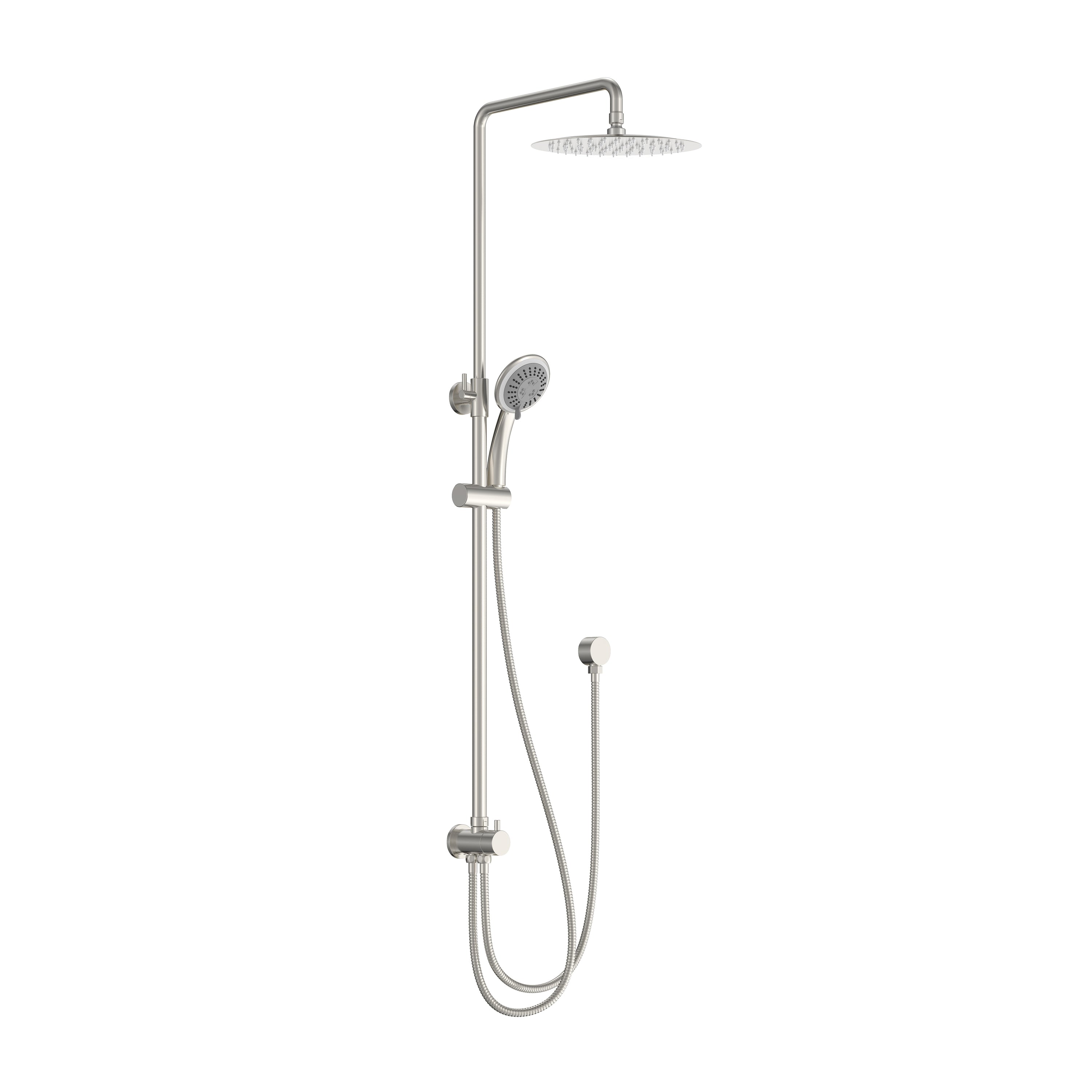 BISTONE 86H51 - Available in Brushed Nickel, Polished Chrome, Gunmetal Grey, Matte Black & Brushed Gold, with 250mm/300mm, Square/Circular Head Options