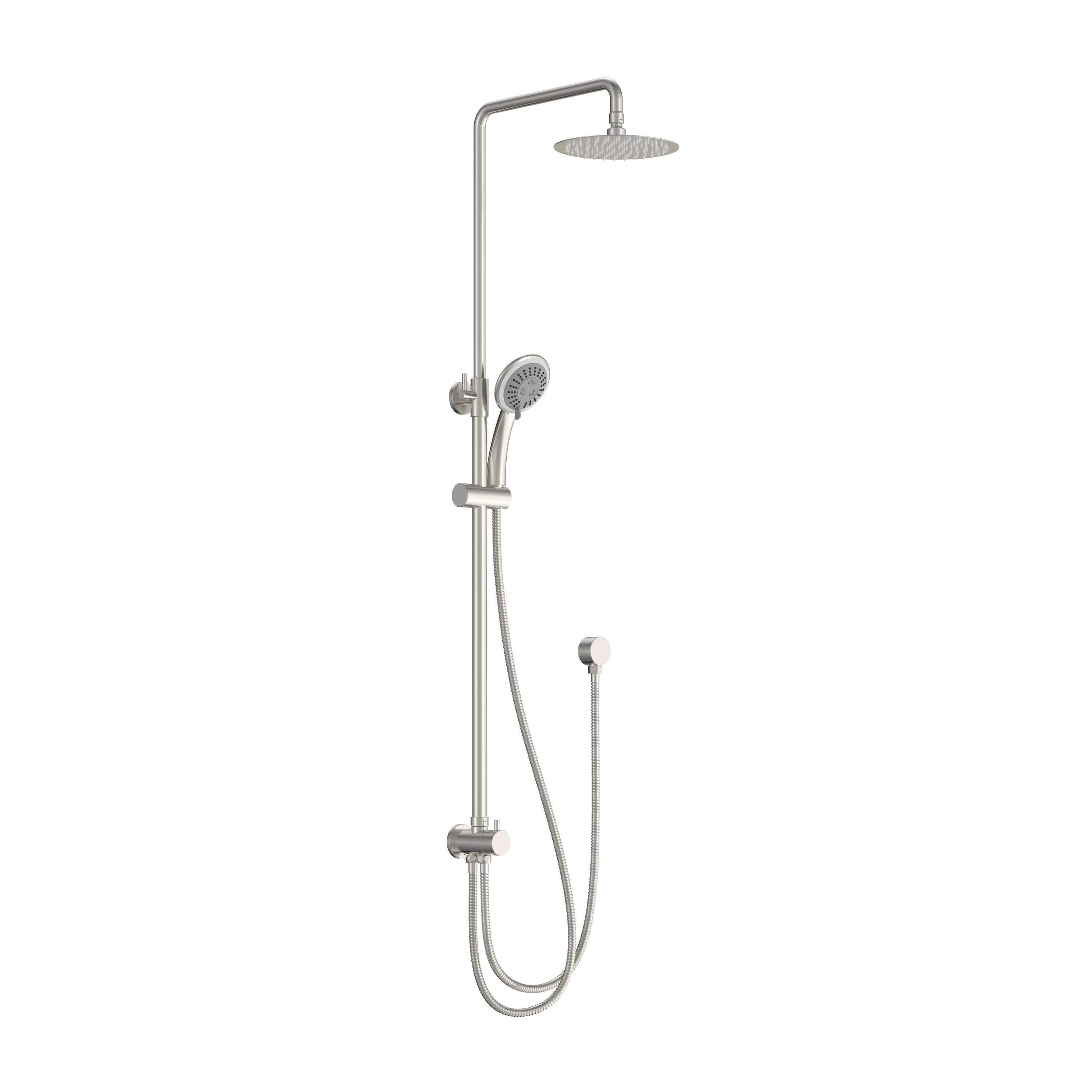 BISTONE 86H51 - Available in Brushed Nickel, Polished Chrome, Gunmetal Grey, Matte Black & Brushed Gold, with 250mm/300mm, Square/Circular Head Options