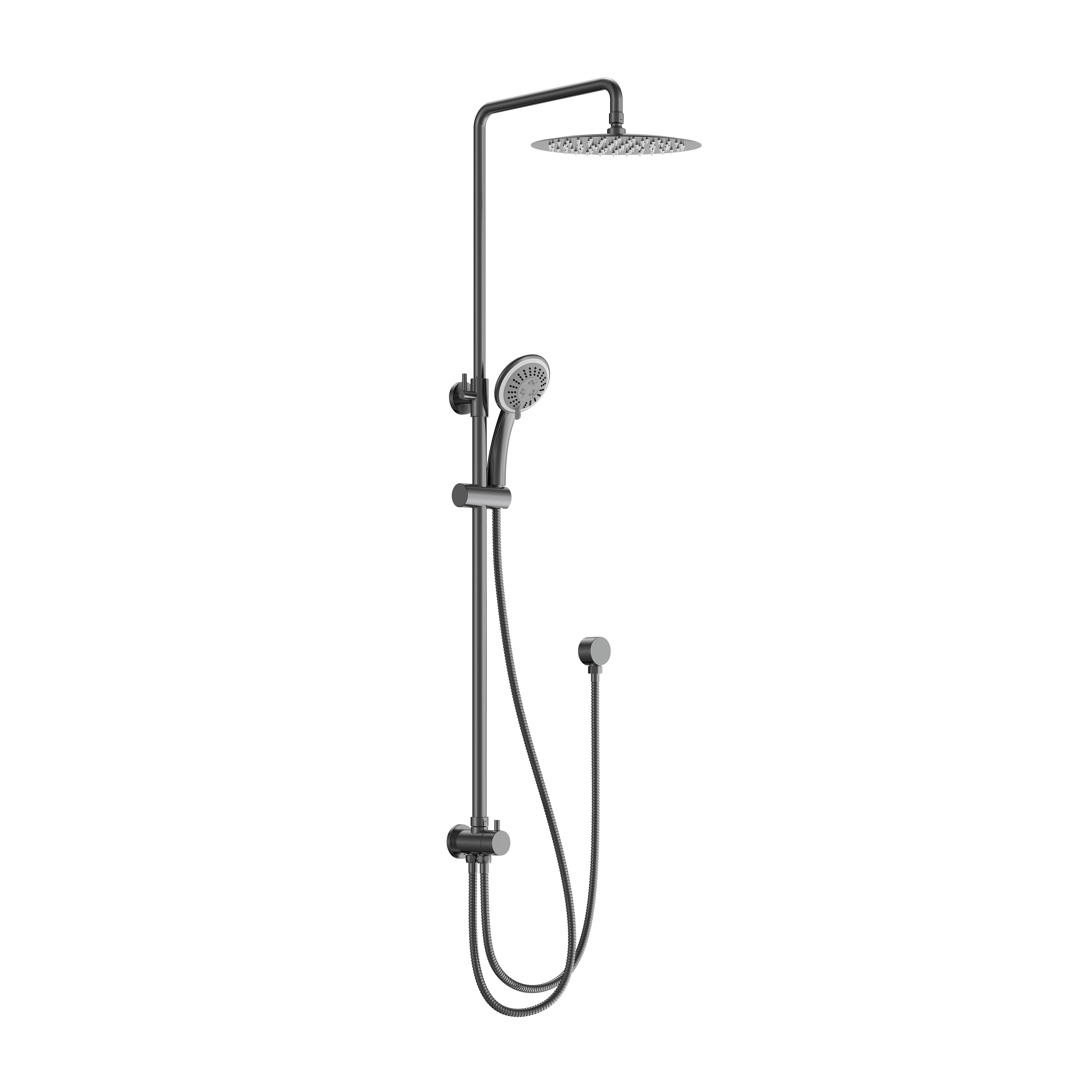 BISTONE 86H51 - Available in Brushed Nickel, Polished Chrome, Gunmetal Grey, Matte Black & Brushed Gold, with 250mm/300mm, Square/Circular Head Options