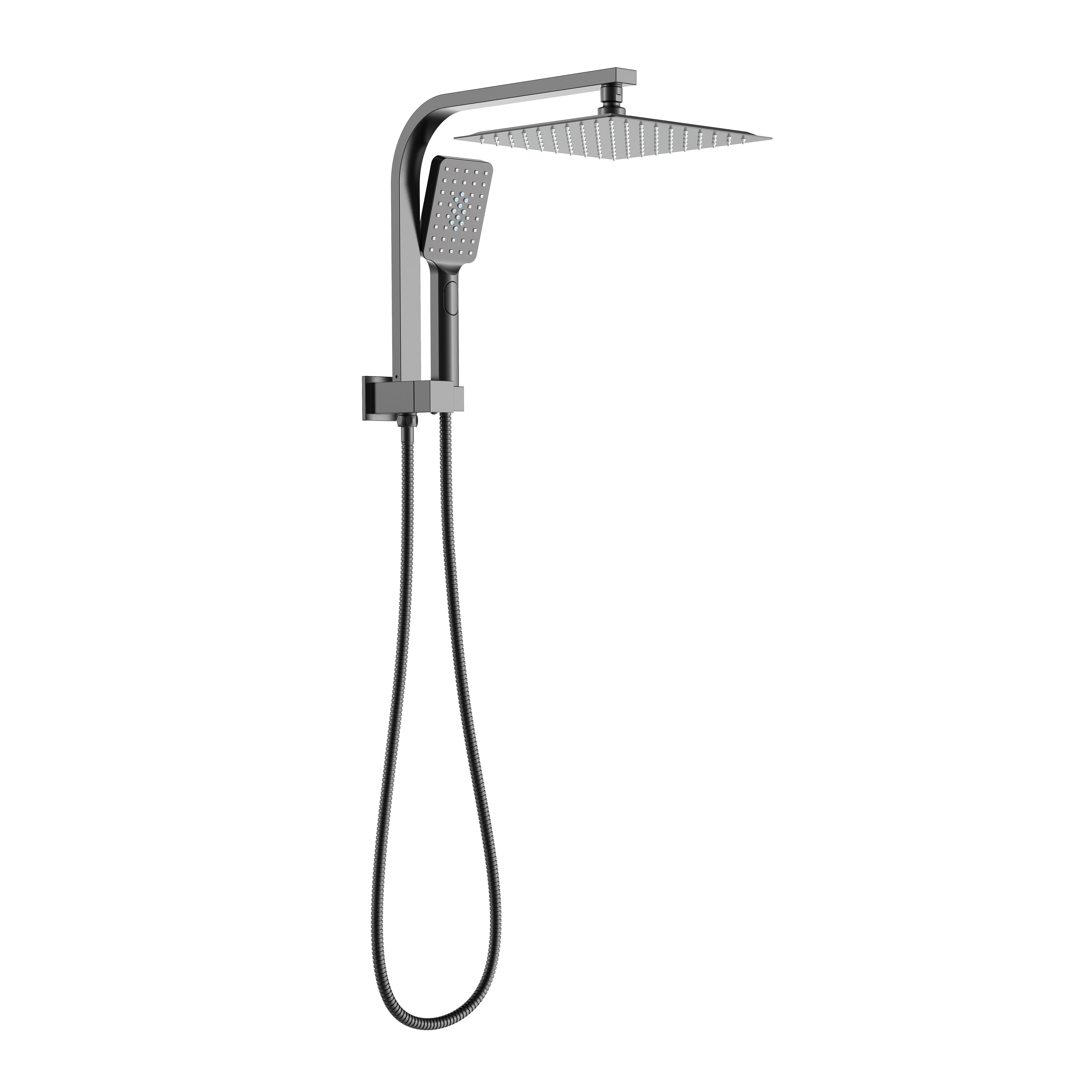 BISTONE 86H54 - Available in Brushed Nickel, Polished Chrome, Gunmetal Grey, Matte Black & Brushed Gold, with 250mm/300mm, Square/Circular Head Options