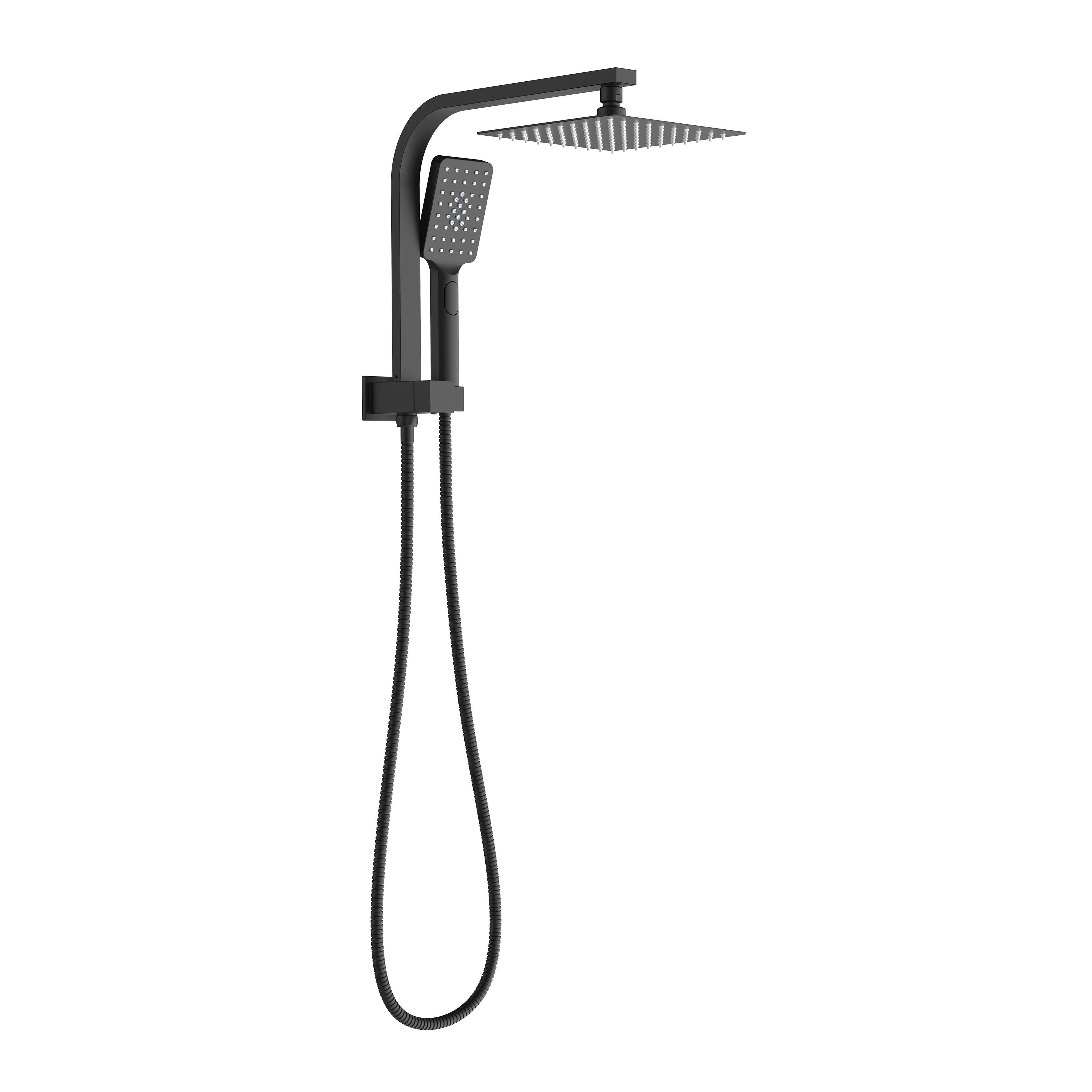 BISTONE 86H54 - Available in Brushed Nickel, Polished Chrome, Gunmetal Grey, Matte Black & Brushed Gold, with 250mm/300mm, Square/Circular Head Options