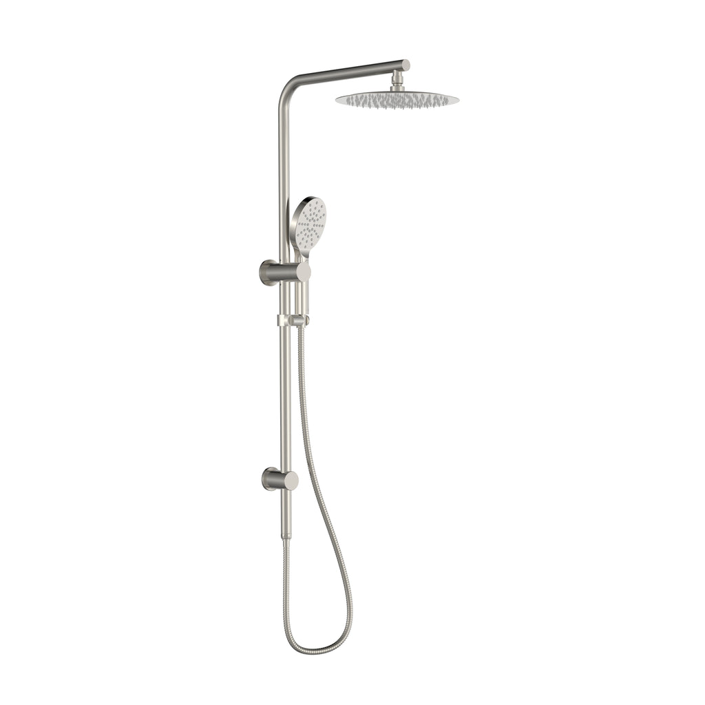BISTONE 86H66-L Dual Shower Set — Round or Square Head Options (250mm / 300mm) — Available in Chrome, Brushed Nickel, Gunmetal Grey, Matte Black & Brushed Gold