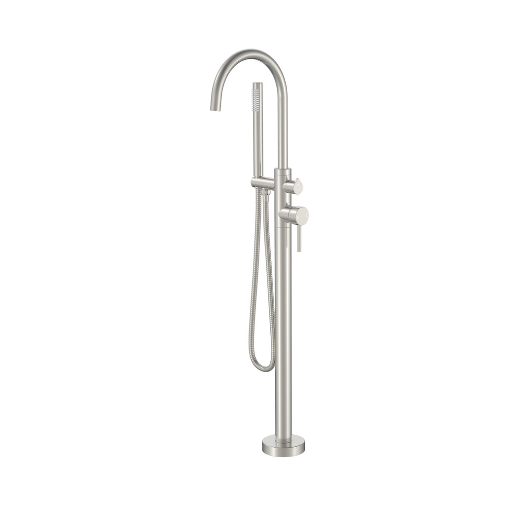 BISTONE 86H88 Freestanding Bath Mixer with Hand Shower — Available in Chrome, Brushed Nickel, Gunmetal Grey, Matte Black & Brushed Gold