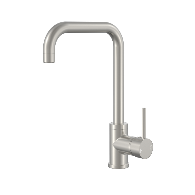 BISTONE 82H33 Kitchen Mixer Tap — Available in Chrome, Brushed Nickel, Gunmetal Grey, Matte Black & Brushed Gold