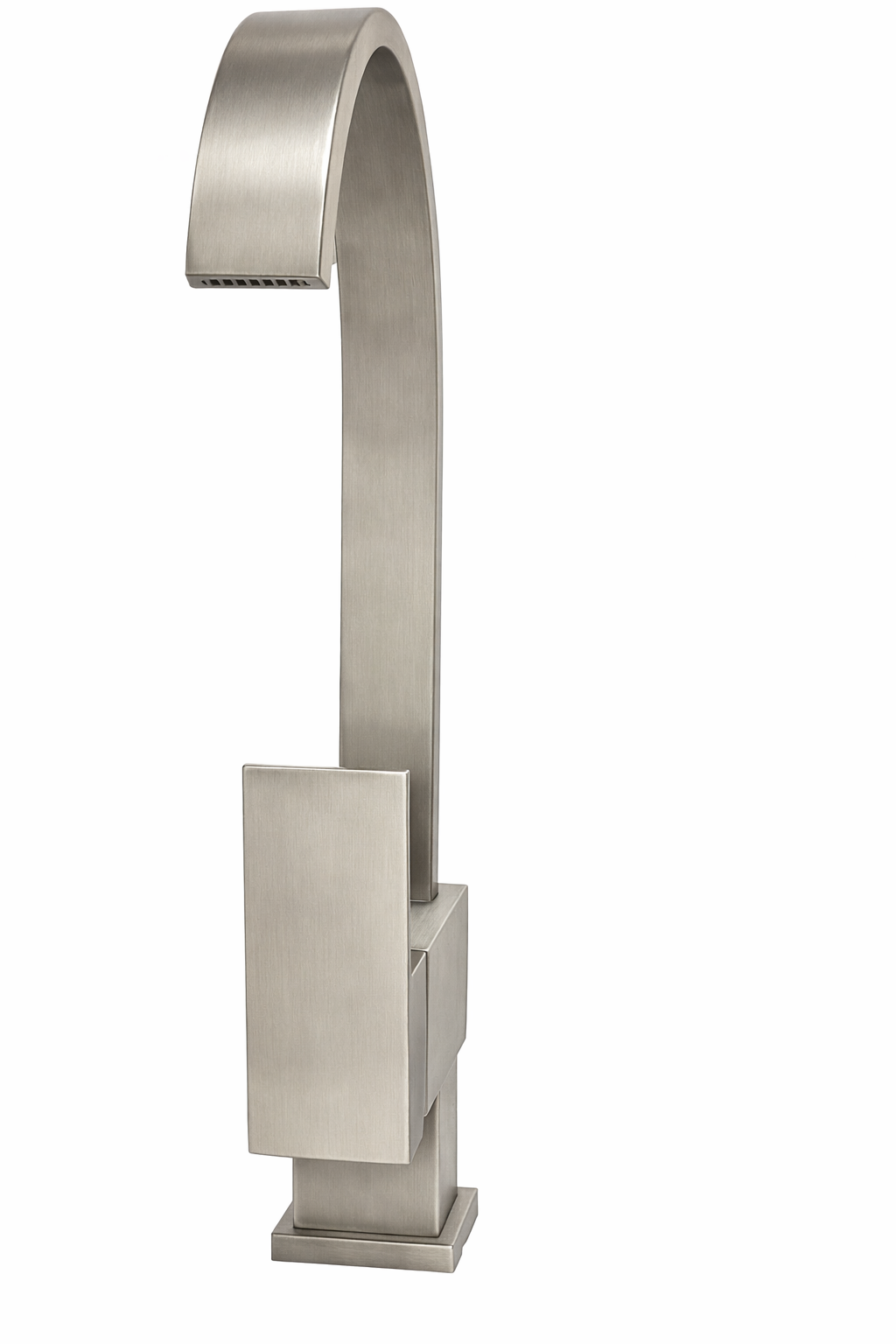 82H08 Kitchen Mixer Curved Spout Square Handle