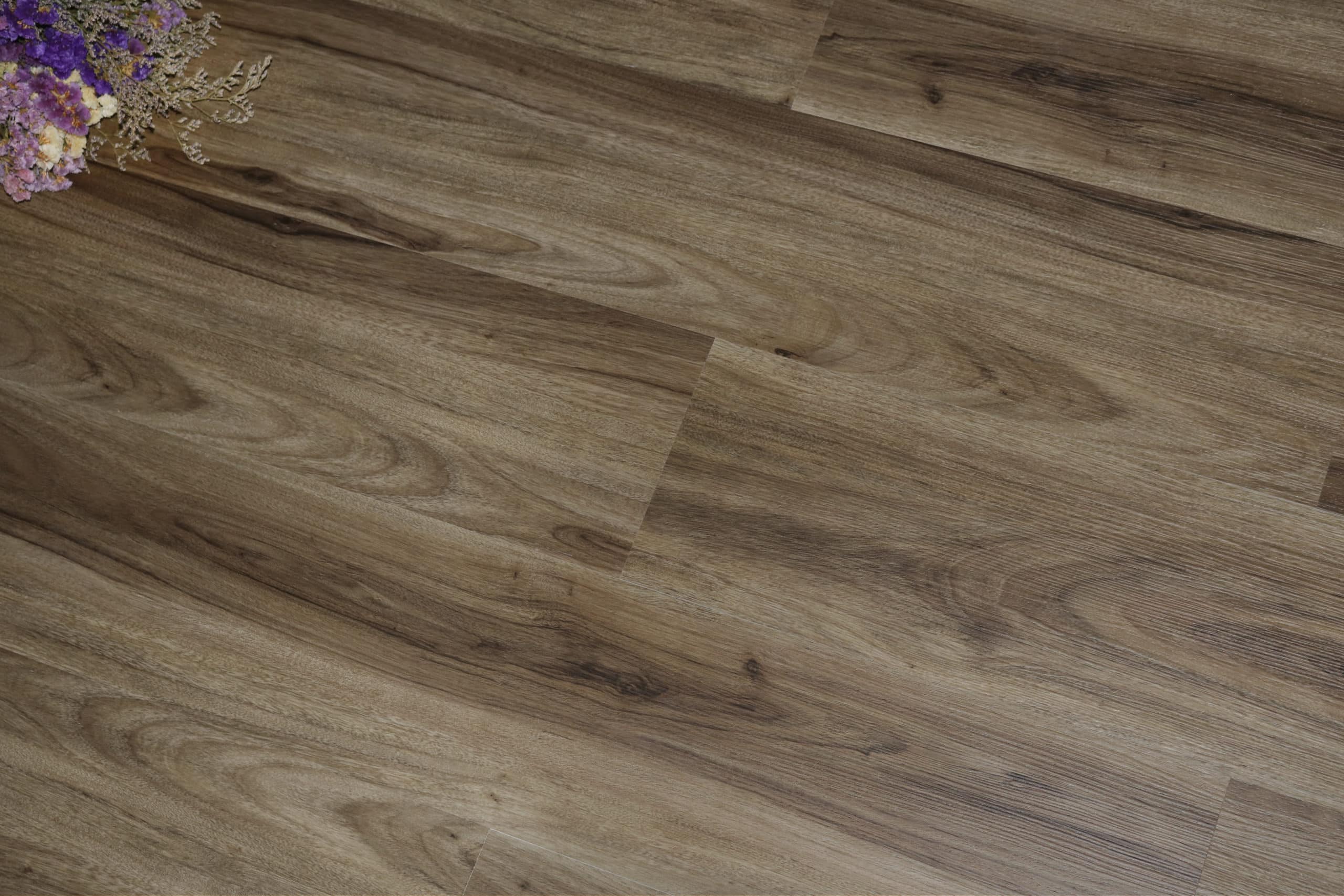 MBM 11 – RICH COCOA- Walnut Brown Hybrid Flooring - Boston Hybrid Flooring Collections — Waterproof, Durable, and Slip-Resistant Timber Look