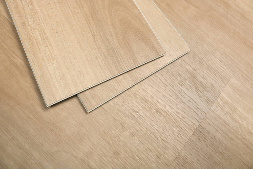 MBM 12 – NATURAL WOOD - Light Oak Hybrid Flooring - Boston Hybrid Flooring Collections— Waterproof, Fire-Resistant & Scratch-Proof Surface